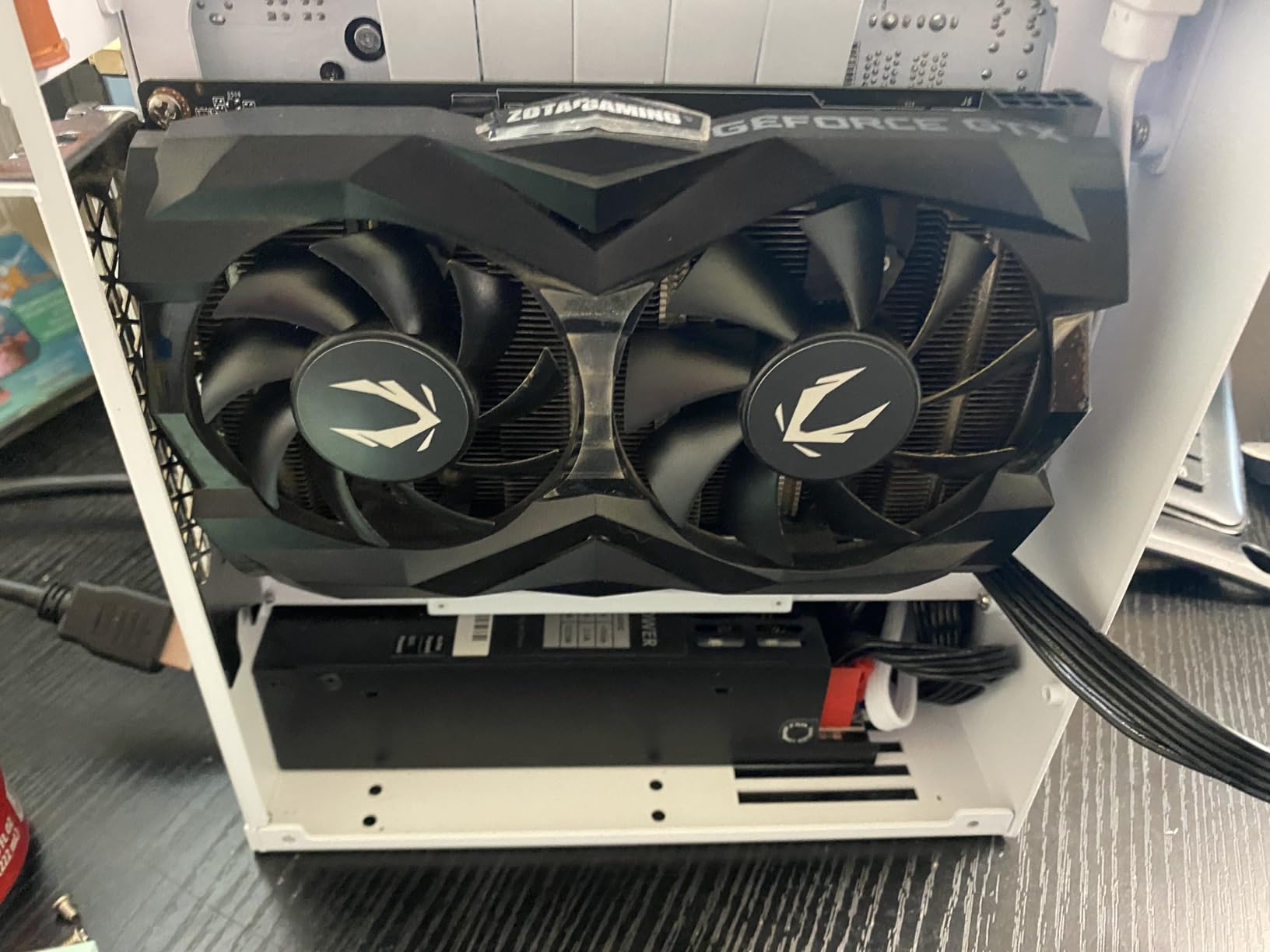 SGPC K39 5L Mini ITX Case,Portable SFF Gaming Chassis,White Standard Edition customer photo 1