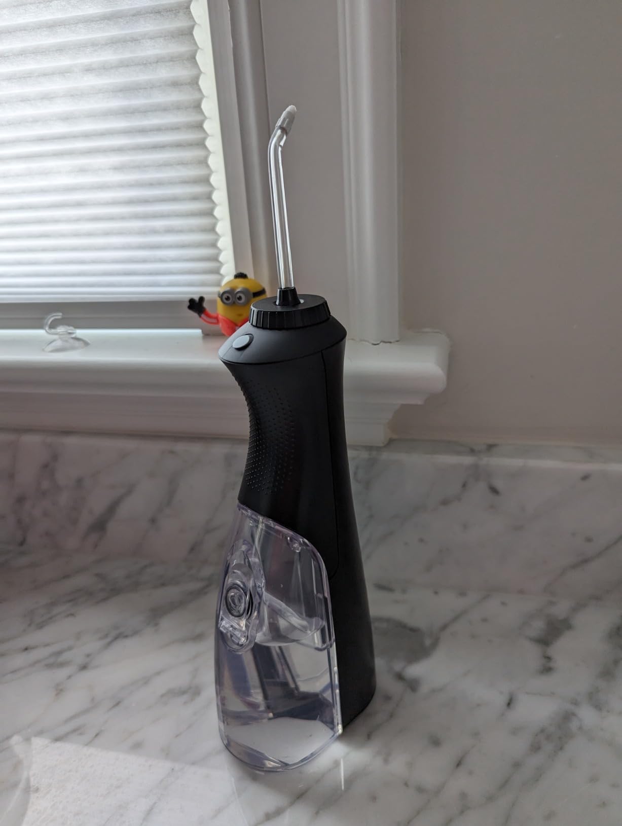 Waterpik Cordless Pearl Portable Water Flosser, Rechargeable, Black customer photo 2