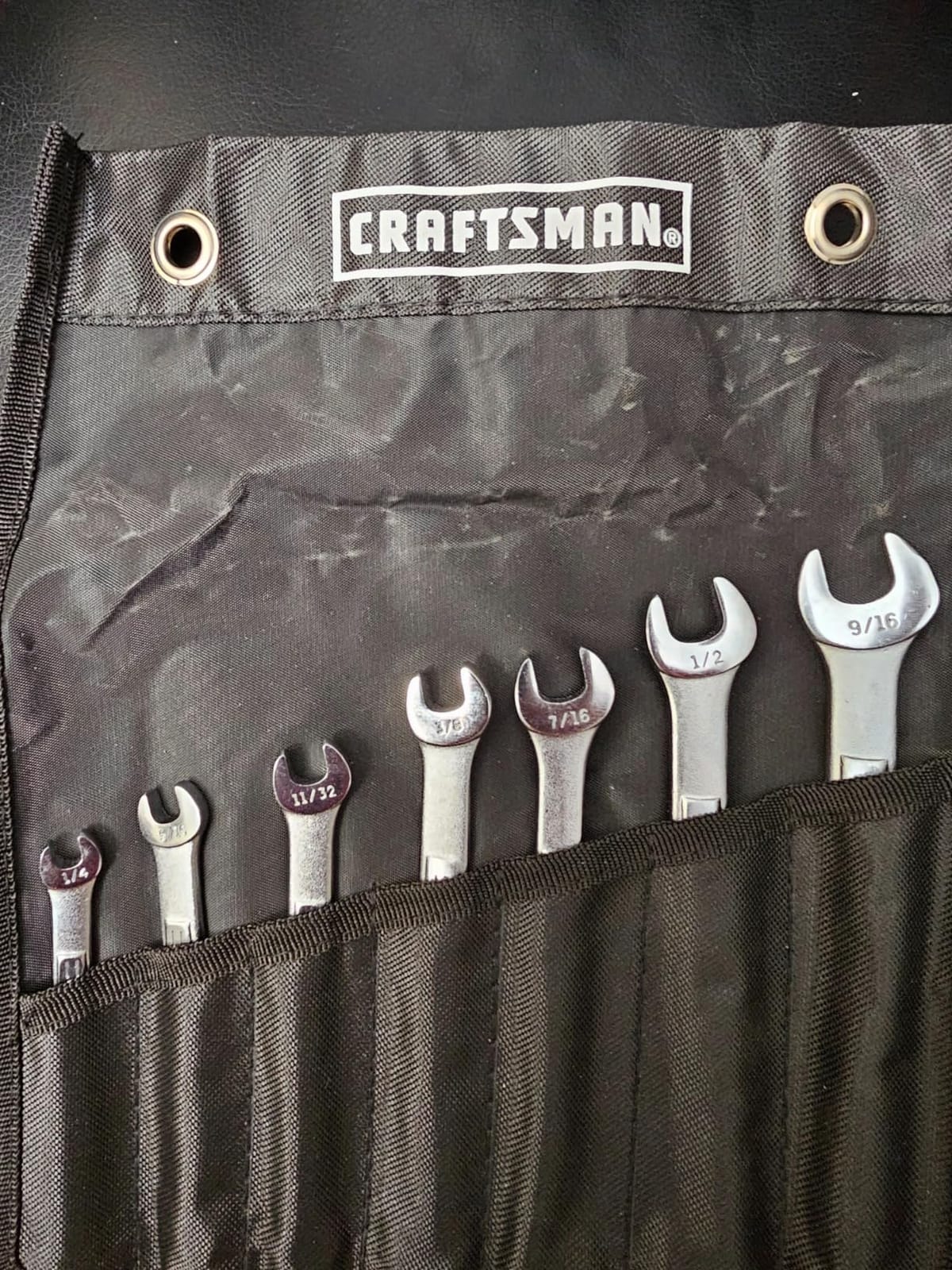CRAFTSMAN SAE WRENCH SET IN POUCH, 7PC (CMMT21085) customer photo 2
