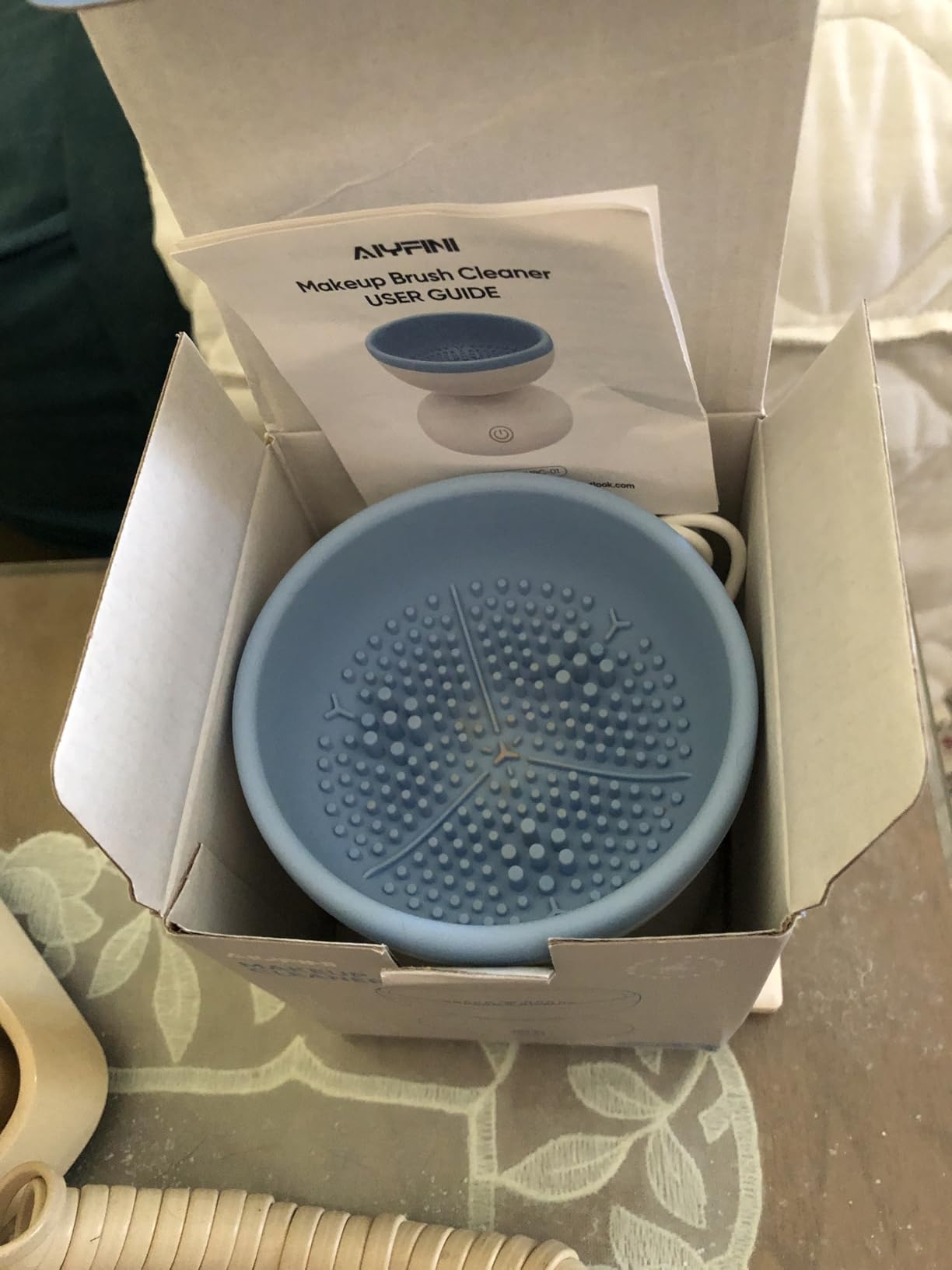 Alyfini Electric Make Up Brush Cleaner Cleanser Machine customer photo 1