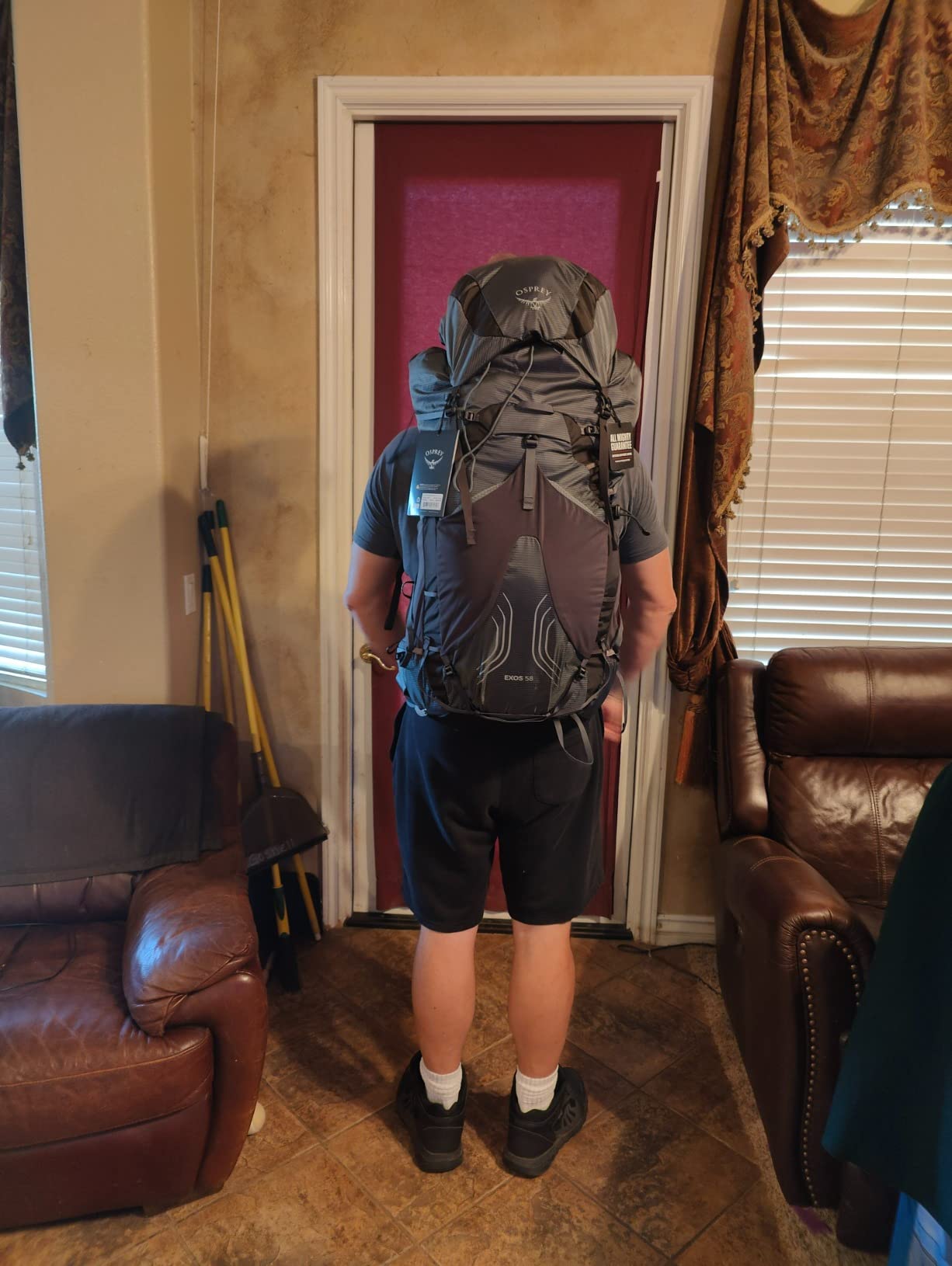 Osprey Exos 58 Men's Ultralight Backpacking Backpack customer photo 2