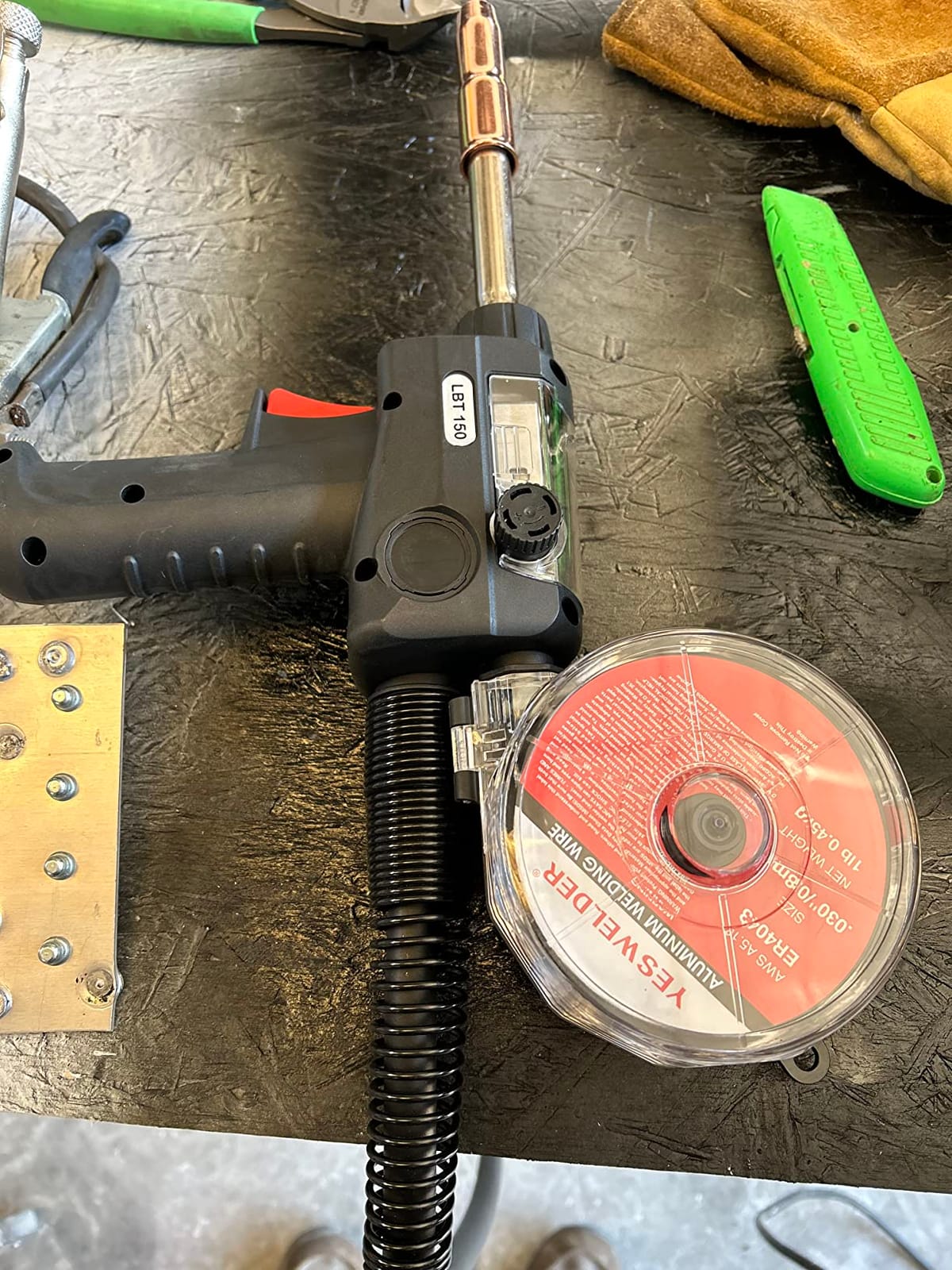 YESWELDER 150A Spool Gun, 10 ft Cable customer photo 1