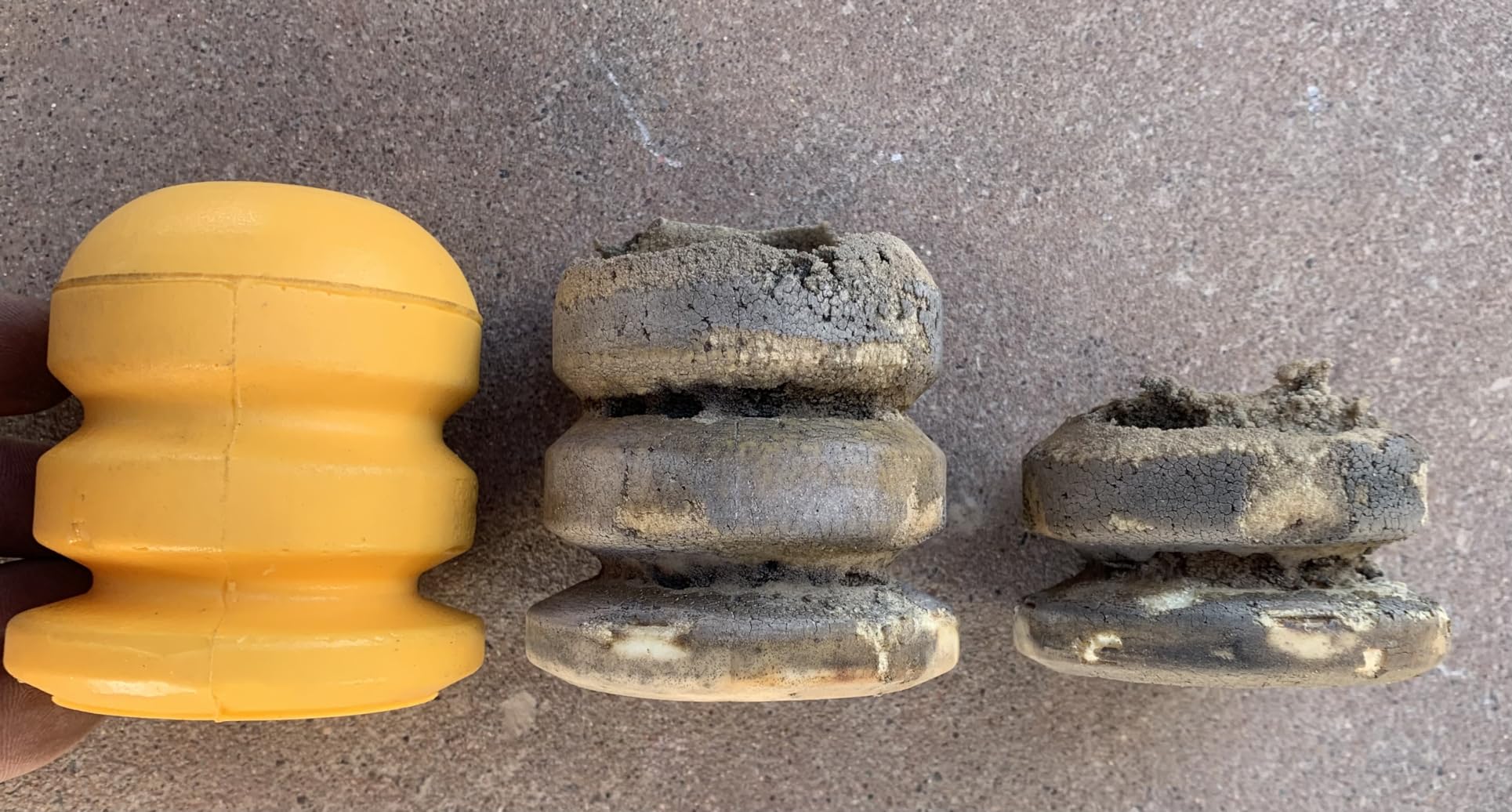 JK Rear Bump Stops, Axle Jounce Bumpers Compatible with Wrangler JK 2007-2018 (Pack of 2) customer photo 1