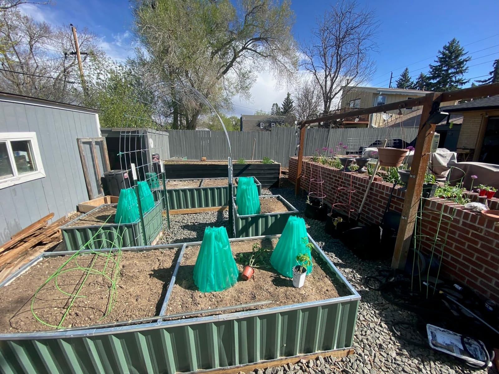 KING BIRD Raised Garden Bed Heightened for Deep-Rooted Plants 68x36x24 in customer photo 2