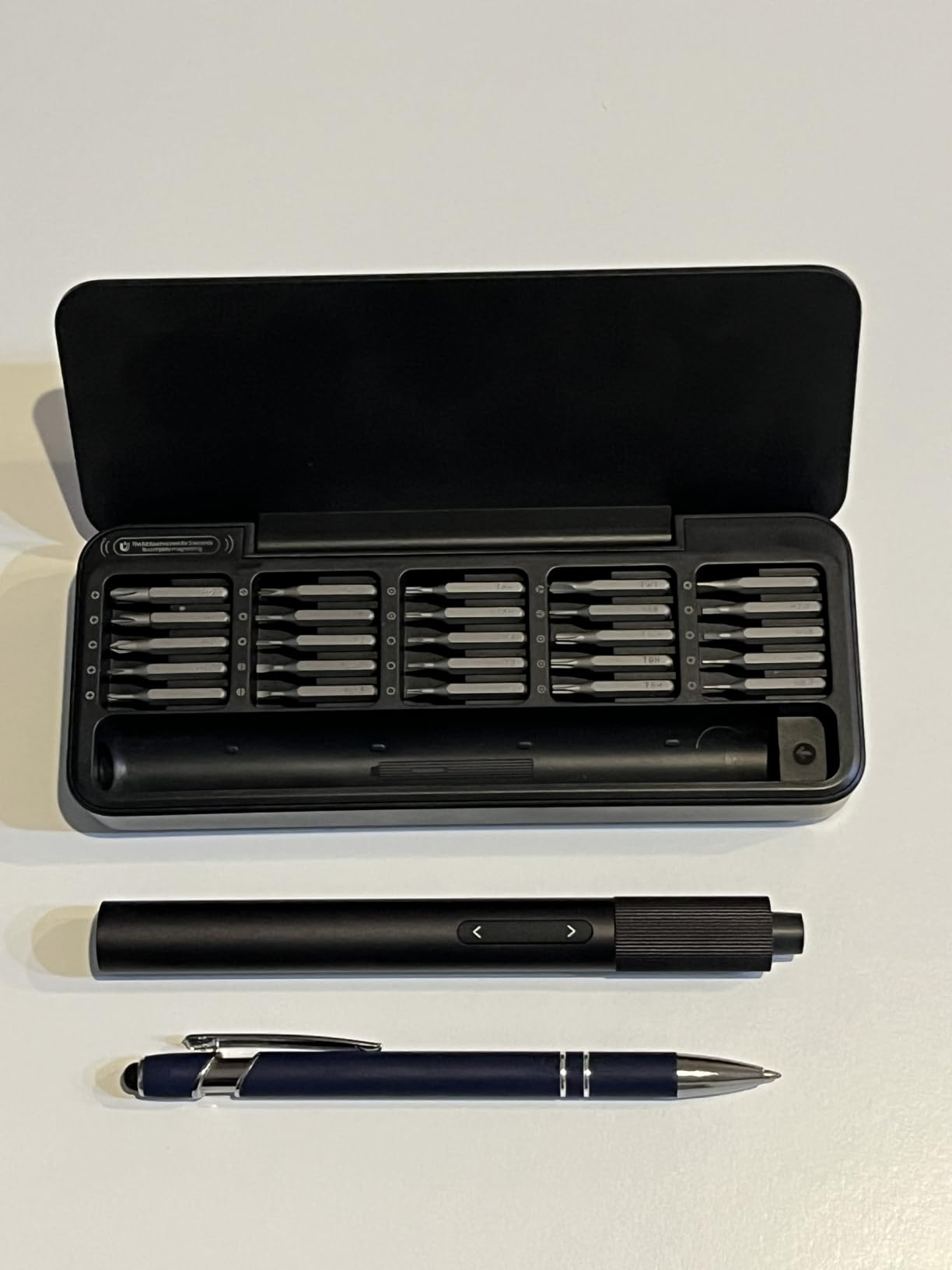 HOTO 25-in-1 Mini Electric Screwdriver, Precision Screwdriver Set | USB-C Rechargeable, Compact Magnetic Tool for Phone, Laptop, Camera, DIY Projects, Electronics Repair customer photo 1