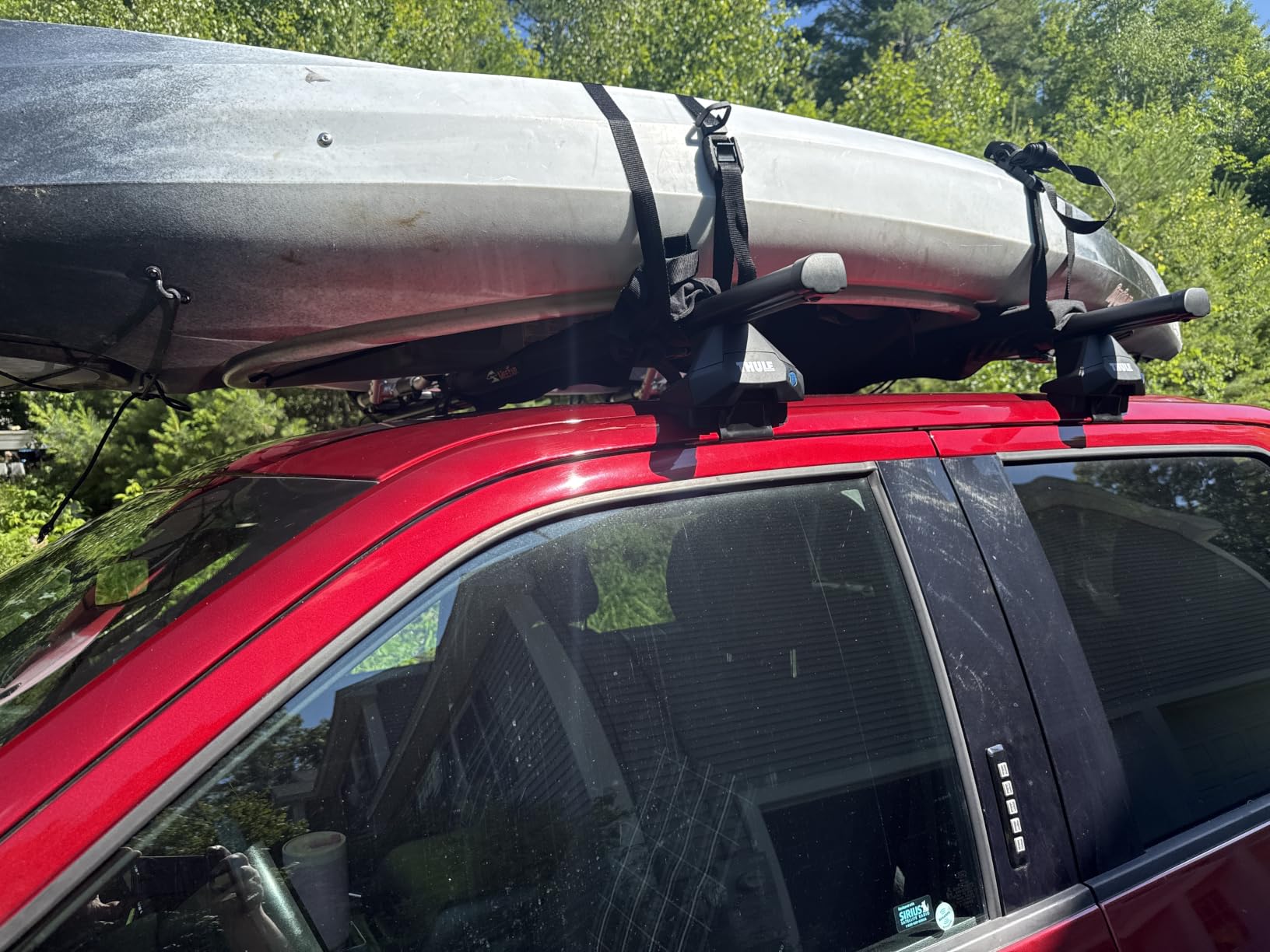 Kayak Car Roof Rack Pad for Kayak Surfboard SUP Canoe Soft Roof Rack Pads customer photo 1