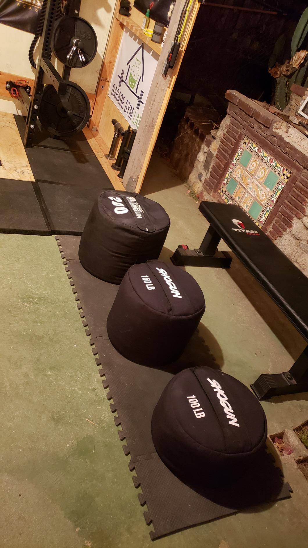 Shogun Sandbags for Working Out – Heavy Duty Workout Sandbag for Weight Training, Cross Training, Strongman, Fitness & Military Use – Adjustable Exercise Sand Bags for Full Body Training customer photo 1