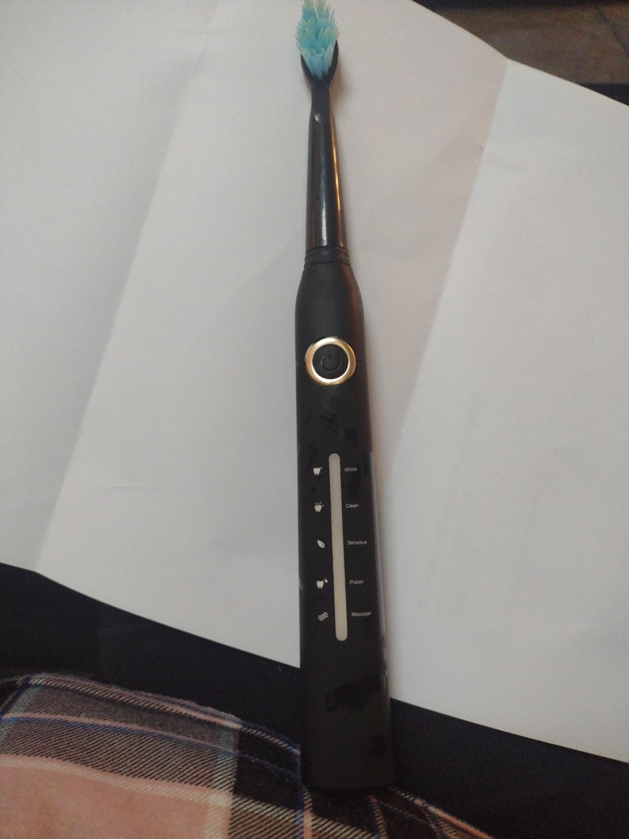 TEETHEORY Electric Toothbrush for Adults with 8 𝐁𝐫𝐮𝐬𝐡 𝐇𝐞𝐚𝐝𝐬, Sonic Electric Toothbrush with 40000 VPM Deep Clean 5 Modes, Rechargeable Toothbrushes Fast Charge 4 Hours Last 30 Days customer photo 1