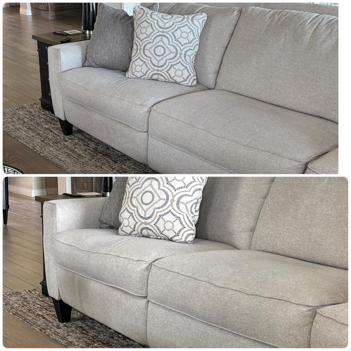 Dr. Beckmann Upholstery Stain Remover | Removes Even Stubborn Stains and odours from Sofas, car Seats etc. | Incl. applicator Brush | 400 ml customer photo 1