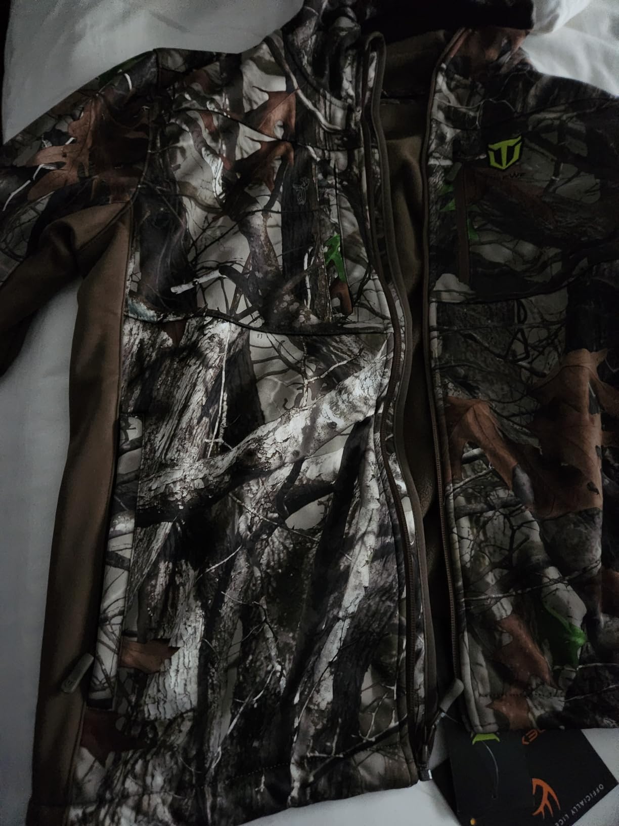 TIDEWE Hunting Clothes for Men with Silent Fabric & Fleece Lining customer photo 2