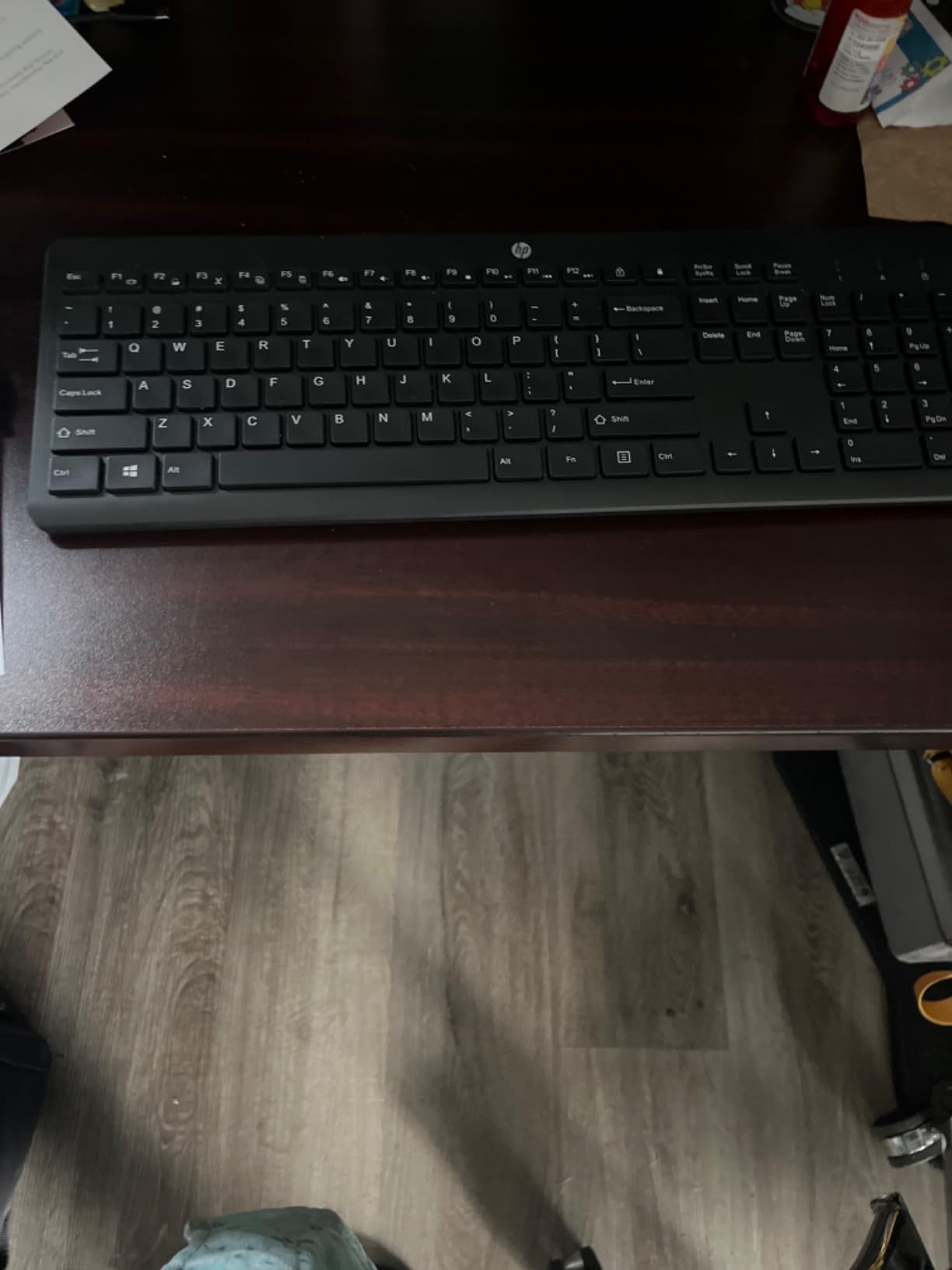 HP 230 Wireless Keyboard - Wireless Connection - Low-Profile, Quiet Design - Windows & Mac OS - Laptop, PC Compatible - Shortcut Keys & Number Pad - Long Battery Life (‎3L1E7AA#ABA),Black customer photo 2