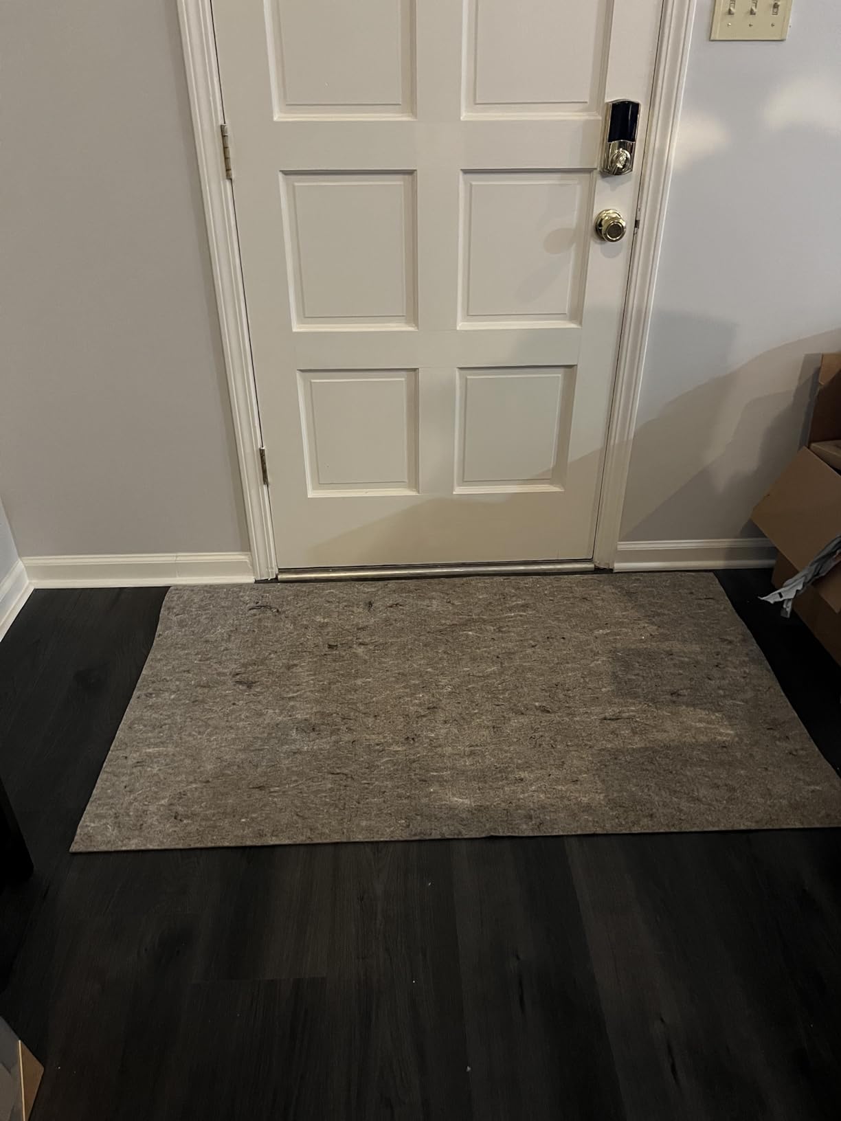 RUGPADUSA - Vinyl Lock - 2'x8' - Felt and EVA - Non-Slip Rug Pad for Vinyl, Luxury Vinyl Plank (LVP) Flooring customer photo 1