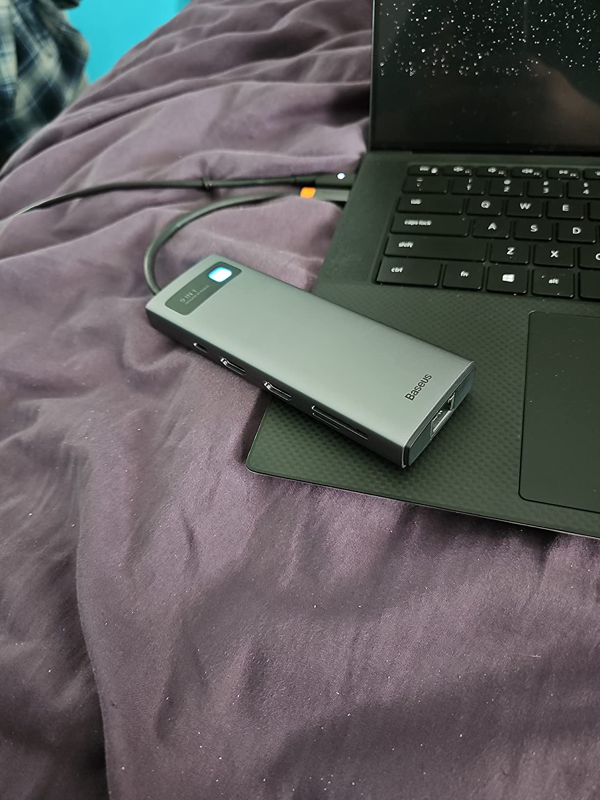 Baseus Laptop Docking Station Dual Monitor 9 in 1 USB C Hub up to 4K@120Hz customer photo 1