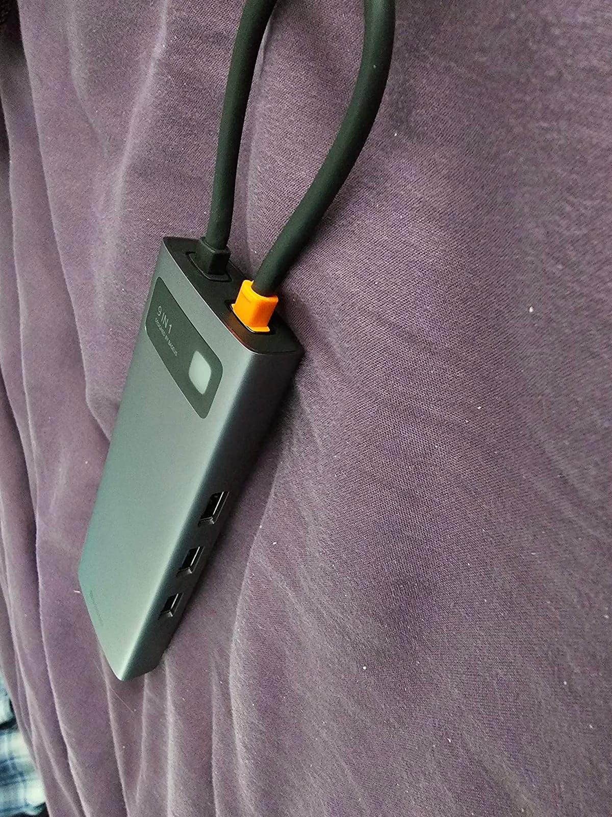 Baseus Laptop Docking Station Dual Monitor 9 in 1 USB C Hub up to 4K@120Hz customer photo 2