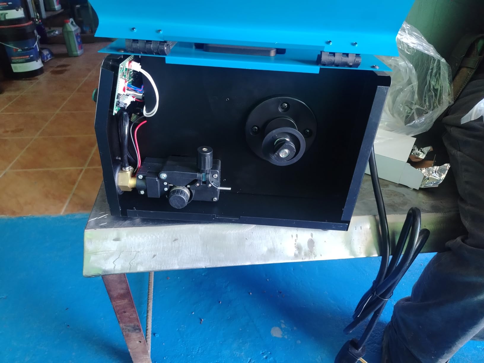 S7 200A 4-in-1 MIG Welder 110V/220V, Gas & Gasless Flux Core Welding Machine, Lift TIG/Stick/MMA Welder, Synergic Control, Large Digital Display, IGBT Inverter for DIY, Home Repair, Garage customer photo 2