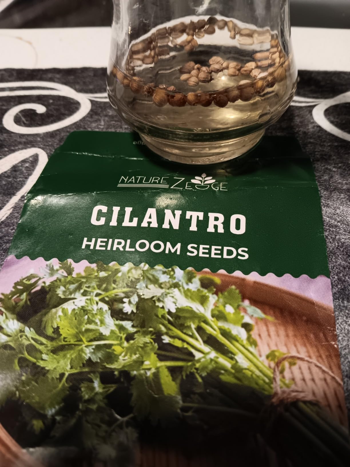5 Herb Seeds Variety Kit, Oregano, Cilantro, Parsley, Basil, Chives customer photo 1