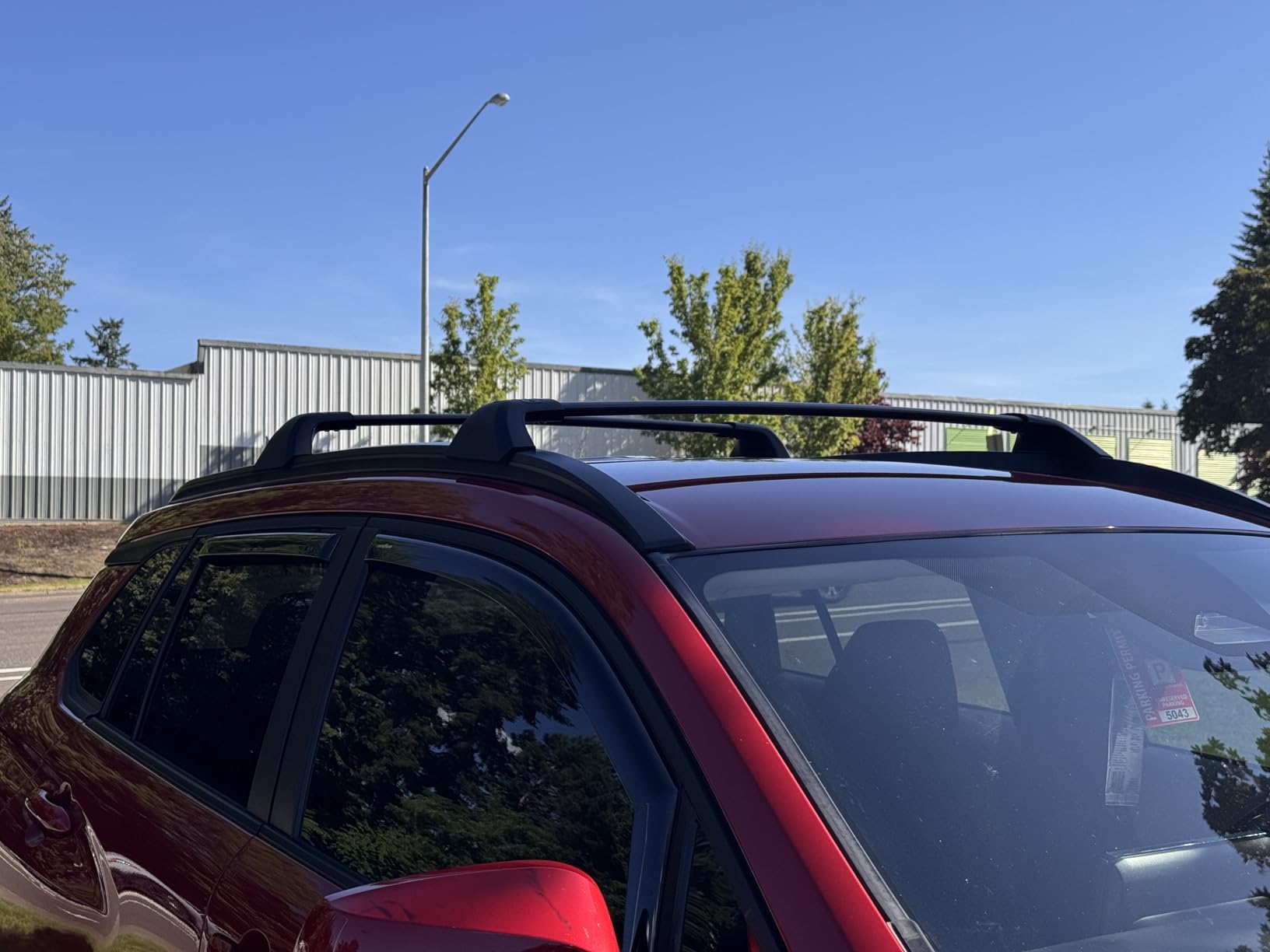 KINGGERI Roof Rack Cross Bars Fit for Toyota Highlander 2014-2019 | XLE Limited & SE LE & LE Plus, Lockable 220lbs Aluminum Heavy Duty Roof Rails Anti-Theft Metal Crossbars customer photo 2