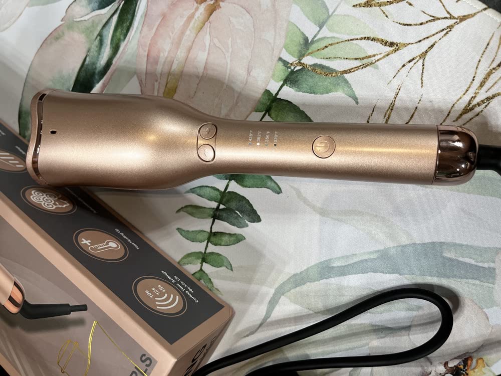 Automatic Curling Iron, Professional Automatic Hair Curler with 1