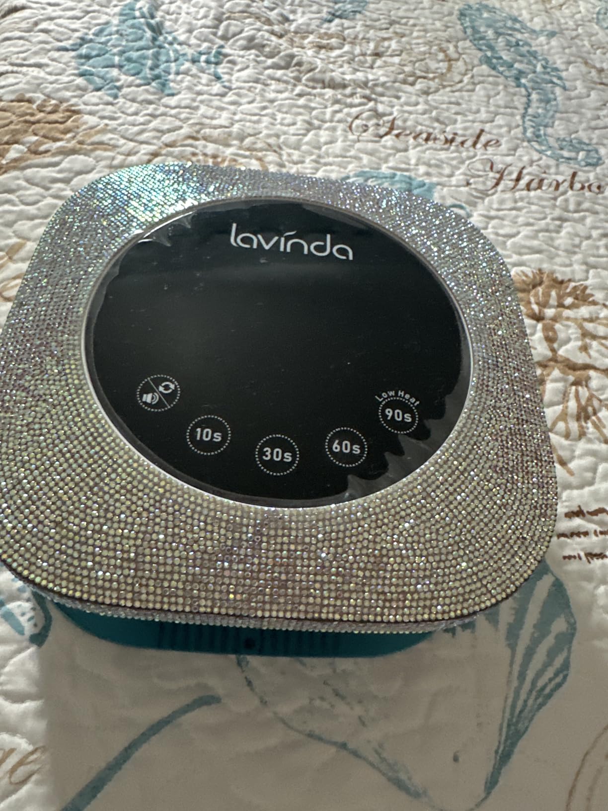 Lavinda UV Light for Gel Nails, Cordless Nail Lamp 54W Nail Dryer White customer photo 2