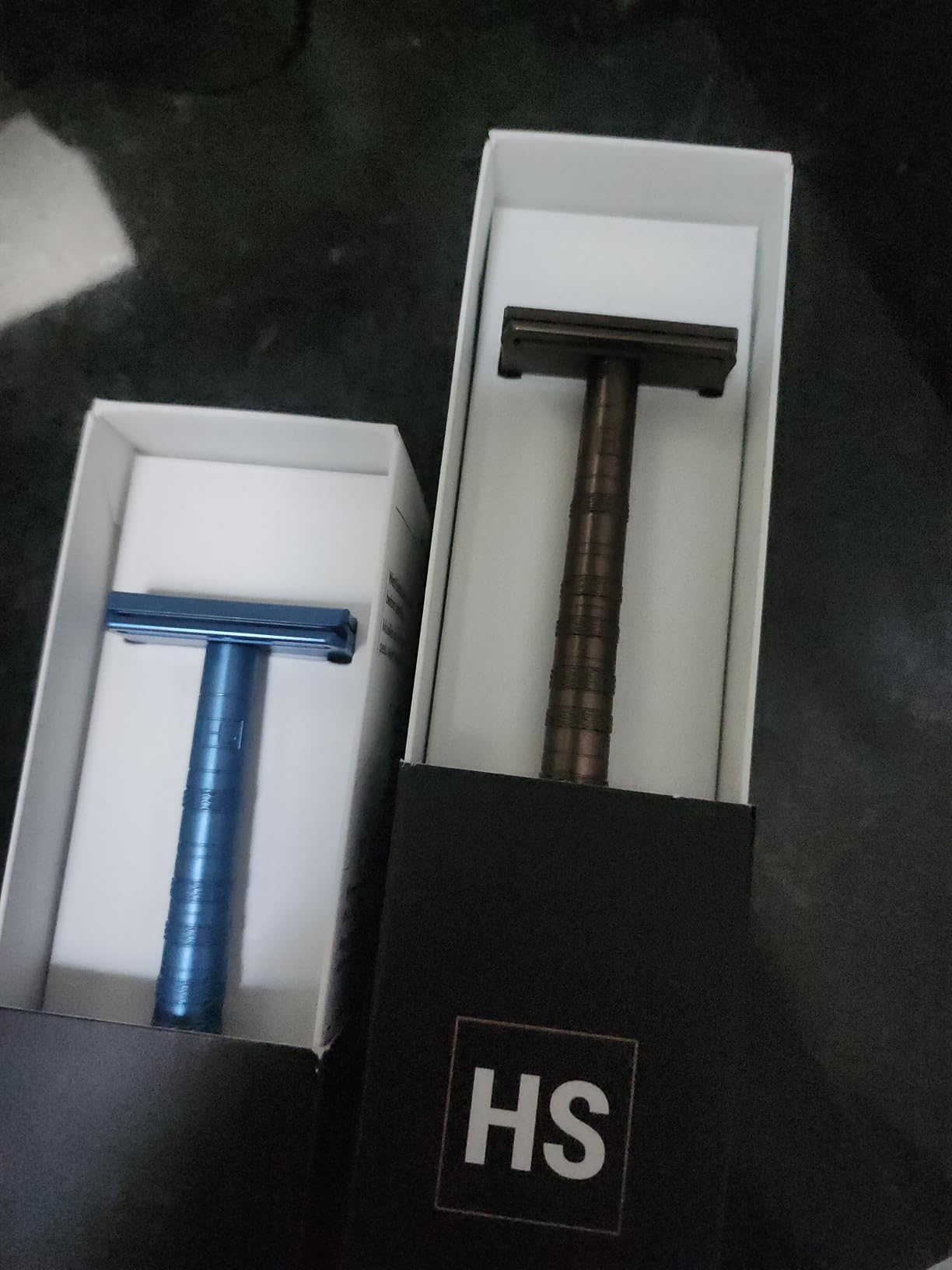 Henson Shaving Razor - Tan Double Edge Safety Razor with 5 Spare Blades - 30° Angled Precision With Superior Blade Rigidity- Reusable Single Blade Razors For Men and Women - Mild Aggression customer photo 1