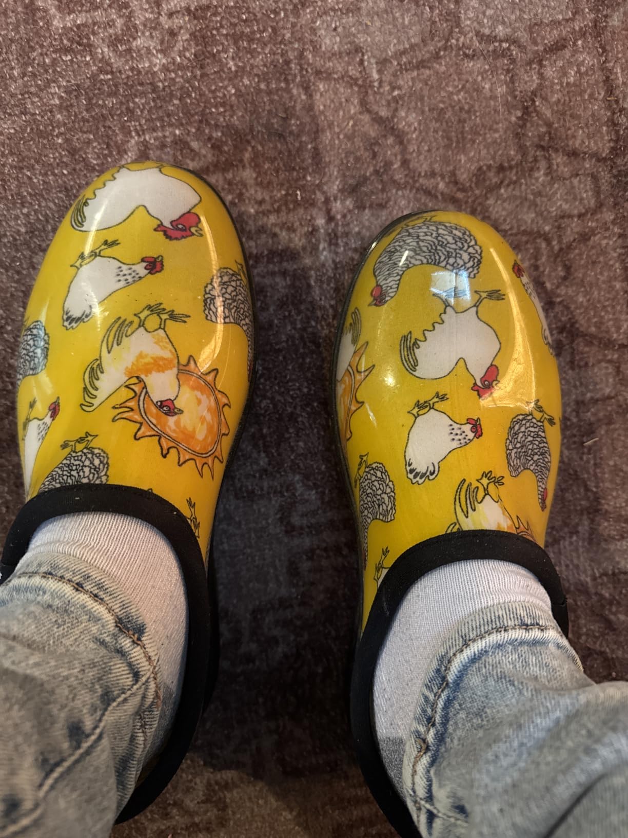 Sloggers Original Waterproof Rain and Garden Shoe for Women - Outdoor Slip-On Garden Clog customer photo 1