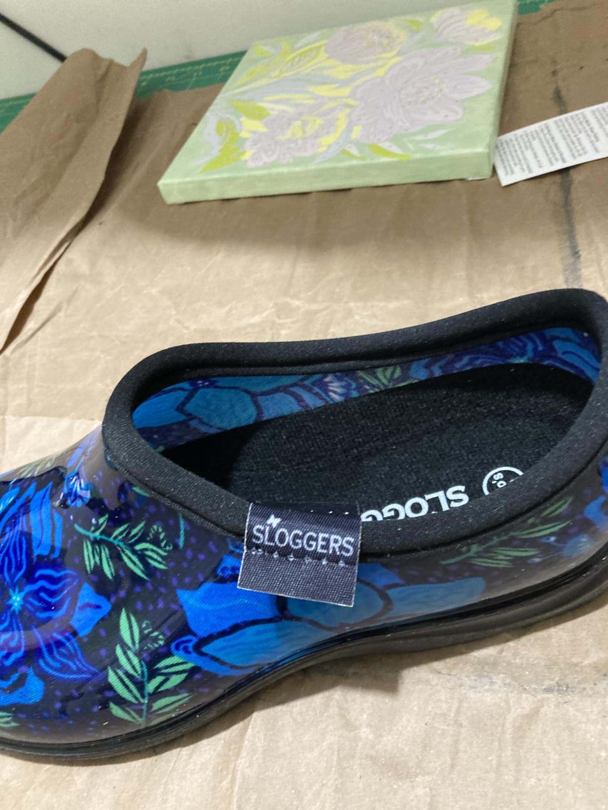 Sloggers Original Waterproof Rain and Garden Shoe for Women - Outdoor Slip-On Garden Clog customer photo 2