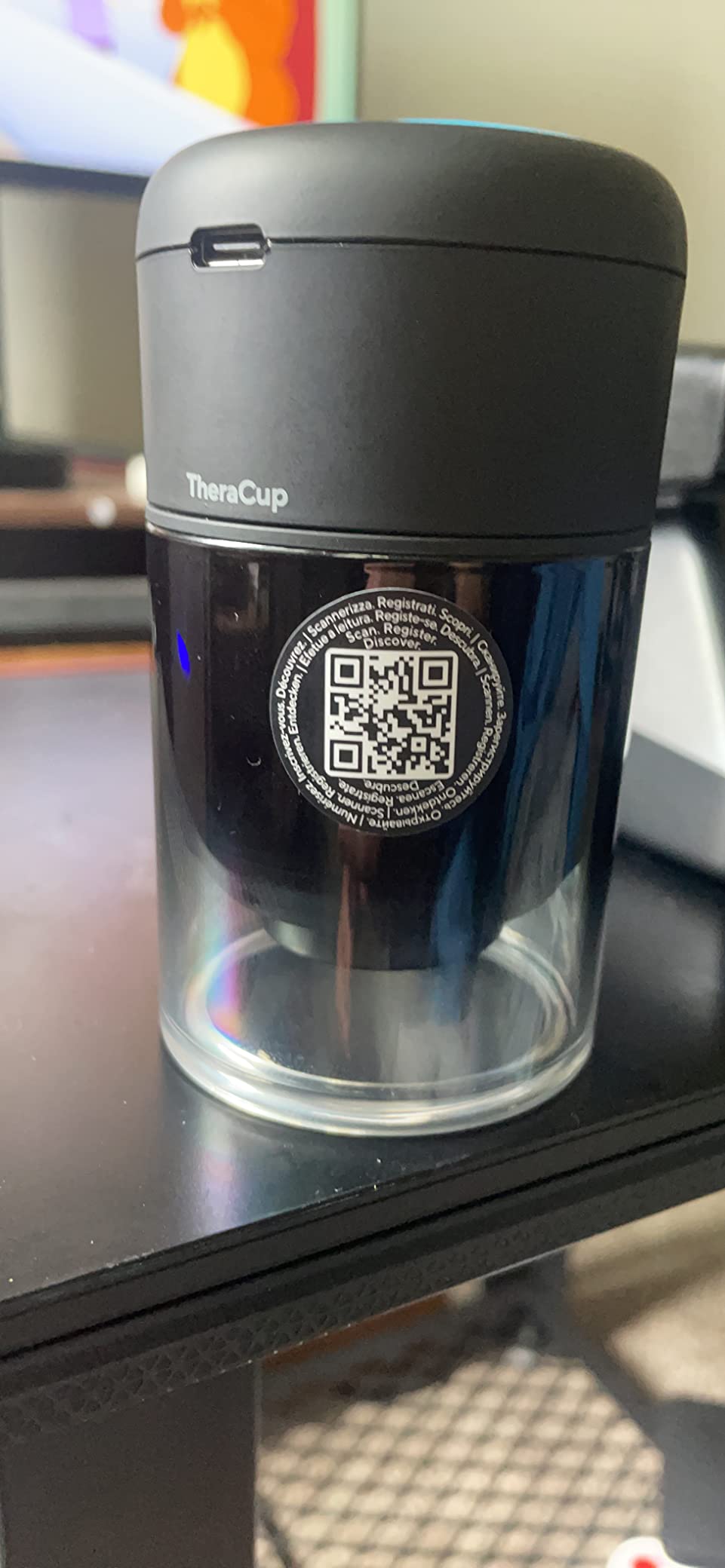 Therabody TheraCup - Portable Cupping Massage Therapy for Localized Muscle Tension Relief & Blood Circulation in Back, Shoulders, Legs and Body - Smart Cupping Therapy with ThermaVibration Technology customer photo 2