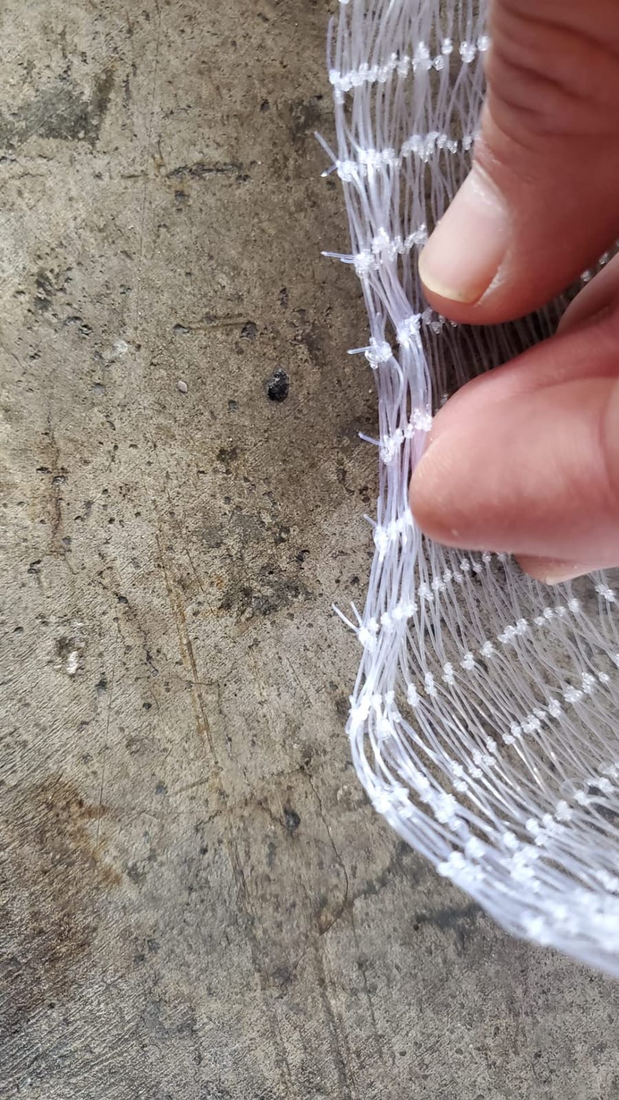 Drasry Saltwater Fishing Cast Net 3/8 and 1/4 Mesh with Heavy Duty Gray Sinker American Monofilament Fish Throw Net for Bait Trap 3FT 4FT 5FT 6FT 7FT 8FT 9FT Radius customer photo 2