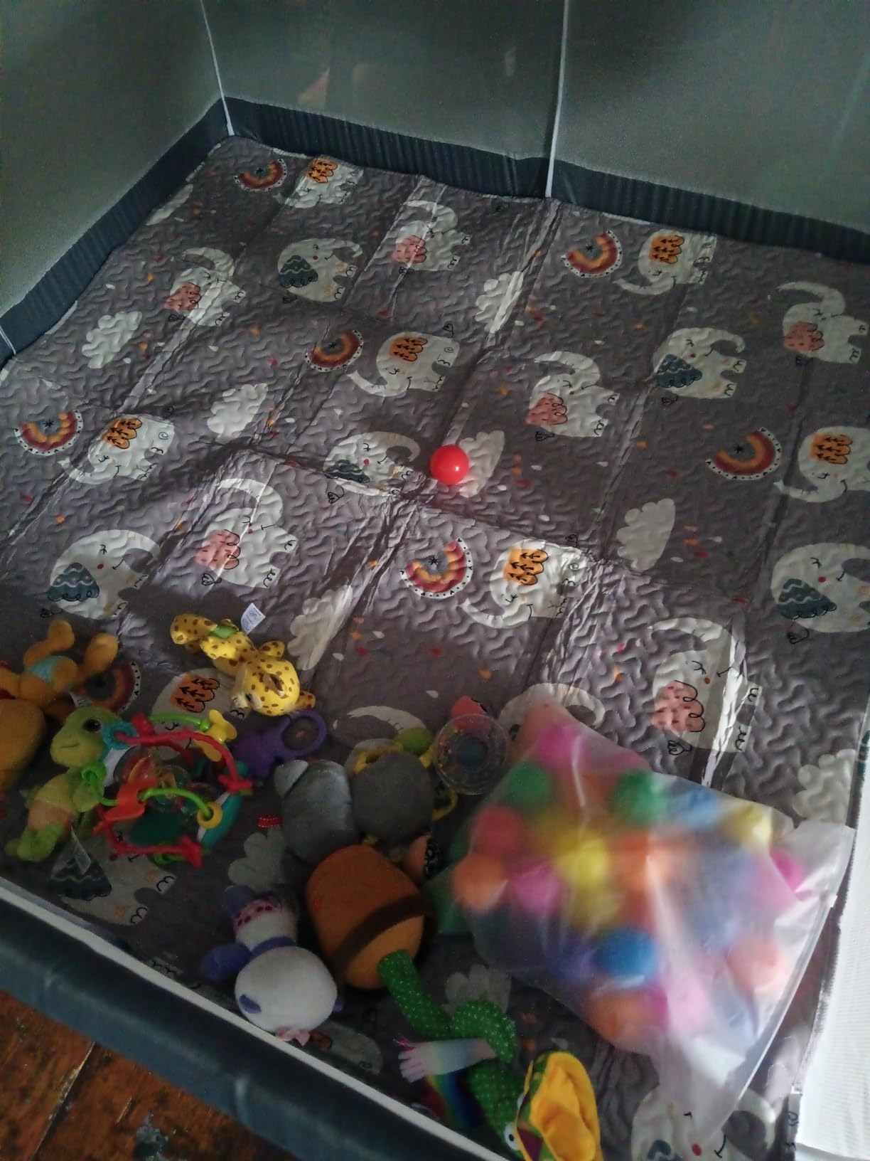 50x50 Play Mat Foldable Baby Play Mat Large Floor Mat, Non Slip Washable, Portable Travel Baby Crawling Mats customer photo 1