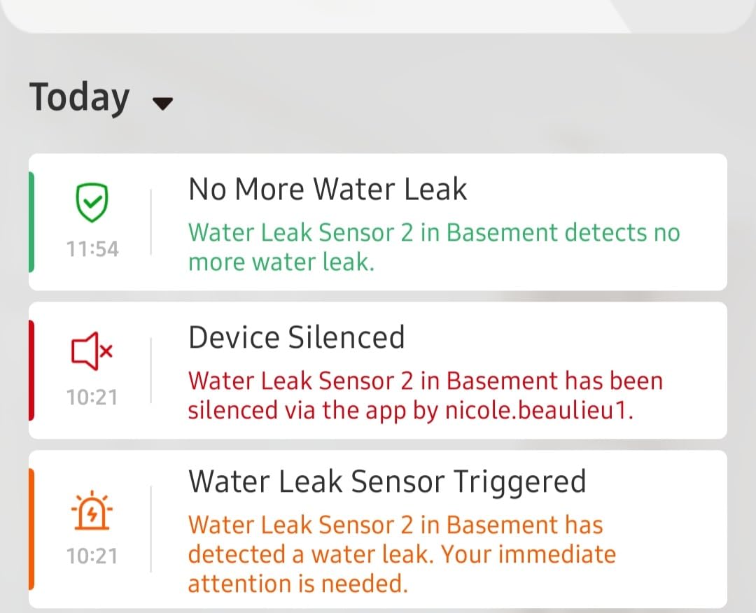 X-Sense Wi-Fi Water Leak Detector Kit, 120 dB, 3 Sensors + Base, SWS54 customer photo 2