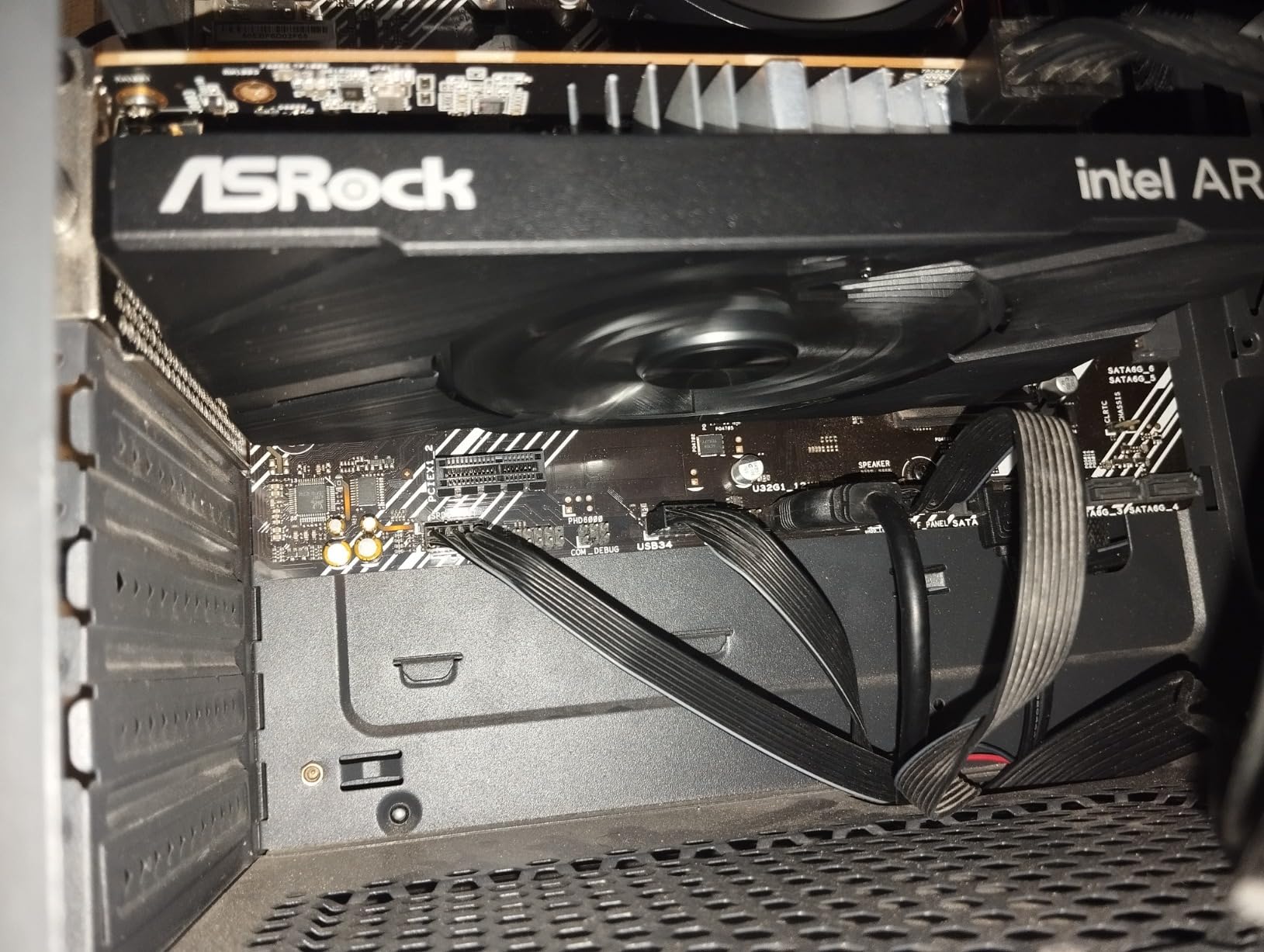 ASRock Intel Arc A380 Challenger ITX 6GB OC, 2250MHz GPU, 6GB GDDR6 96-bit, PCIe 4.0, Single Fan, 0dB Silent, DP 2.0, HDMI 2.0b customer photo 1