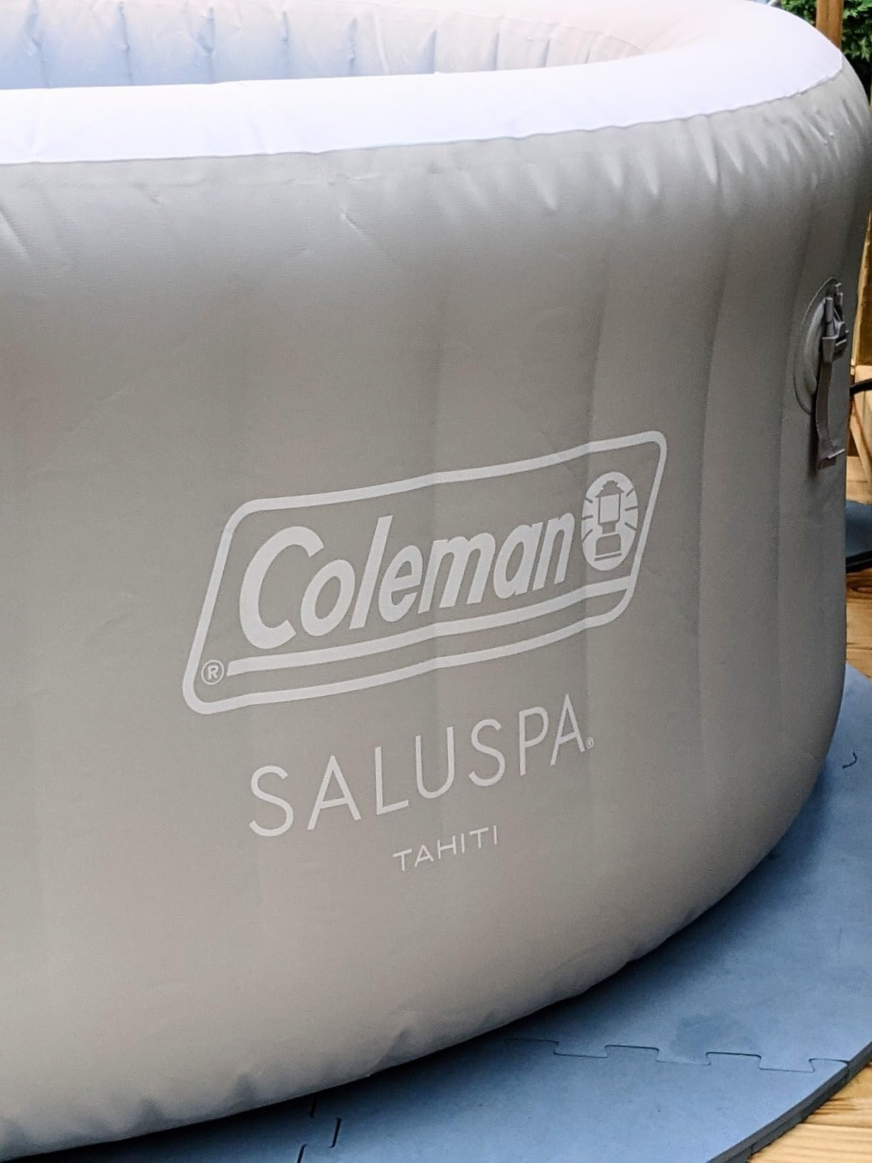Coleman Palm Springs EnergySense AirJet Inflatable Hot Tub Spa (77