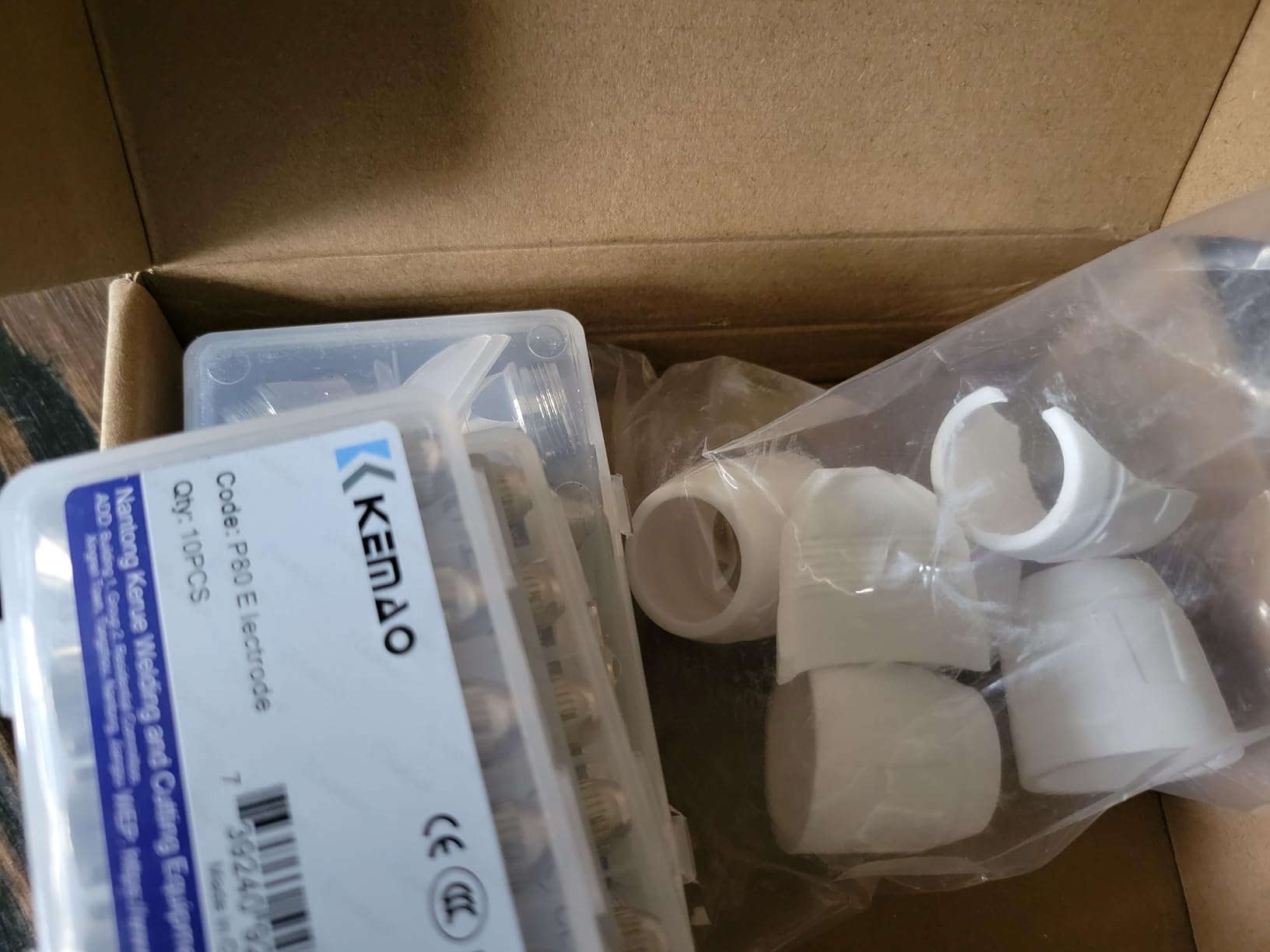 P80 Plasma Cutter Nozzle Electrodes Consumables 1.5 Tip 80Amp 45pcs Kit customer photo 1