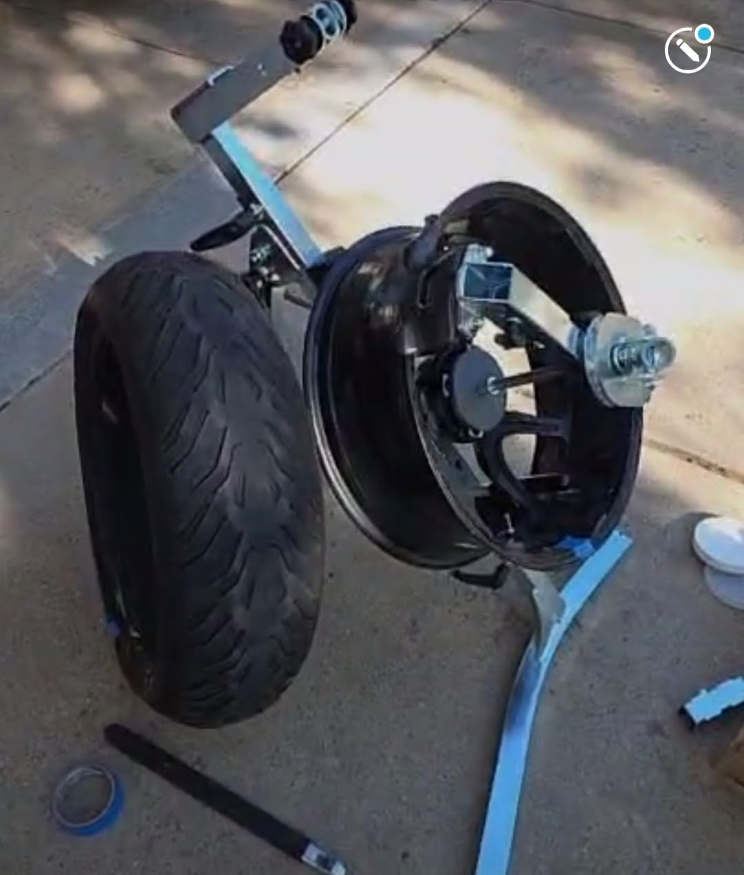 Rabaconda Motorcycle Tire Changer, Street Bike Starter Kit 12-21 in Wheels customer photo 1