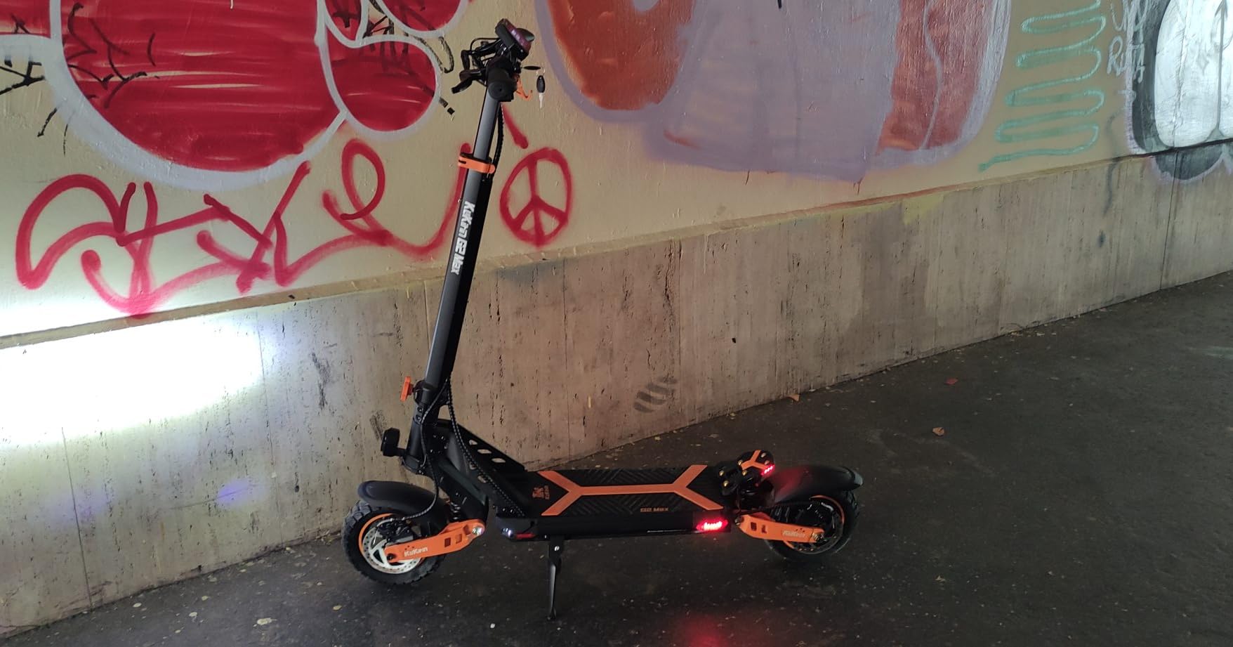 Kugookirin G2 Max Electric Scooter with Seat, Powerful 1000W Motor, 35 MPH Max Speed, 50 Miles Range, 48V/20Ah Large Capacity Battery, 4-Arm Shock Absorber, Dual Brake Folding Fast e Scooter, Black customer photo 2