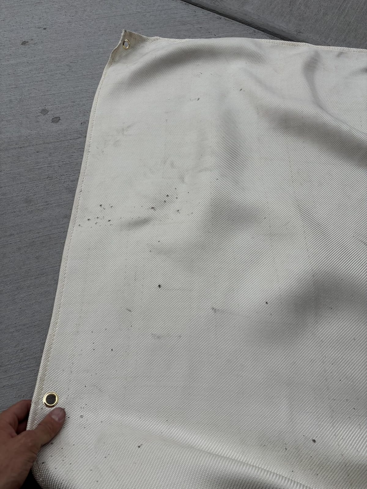 Welding Blanket, Heavy Duty Welding Blanket 6FTx8FT Large Size Fiberglass Welding Curtain for Industrial Welding Home Protection Heat Insulation customer photo 2