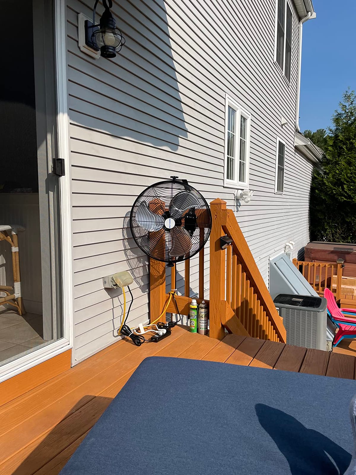 BILT HARD 5400 CFM 20 in. Outdoor Wall Mount Fan, 3-Speed Waterproof Wall Fan Industrial Grade High Velocity Outdoor Fans for Patio, Commercial, Garage, and Gazebo Use- UL Listed customer photo 2