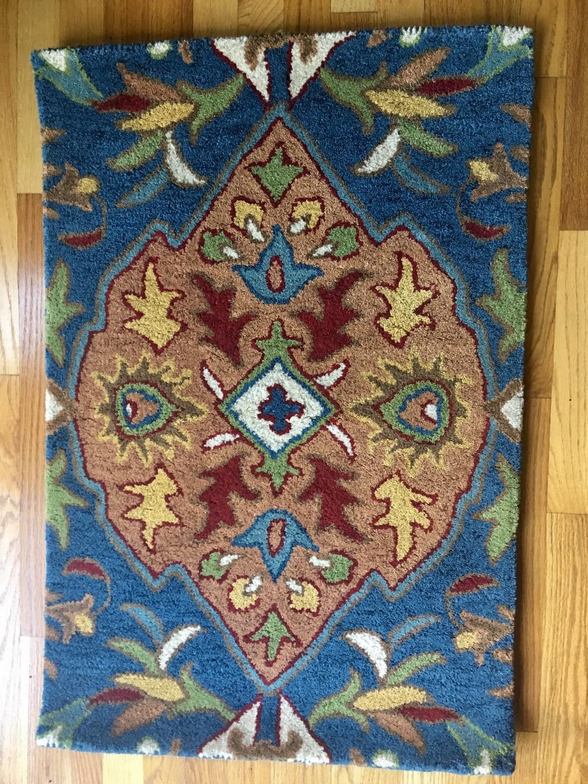 SAFAVIEH Area Rug 8x10 - Heritage Collection - Large - Red & Green, Handmade Wool, Traditional Oriental Design, Ideal for Living Room, Bedroom, Office, Dining Space (HG653Q) customer photo 1