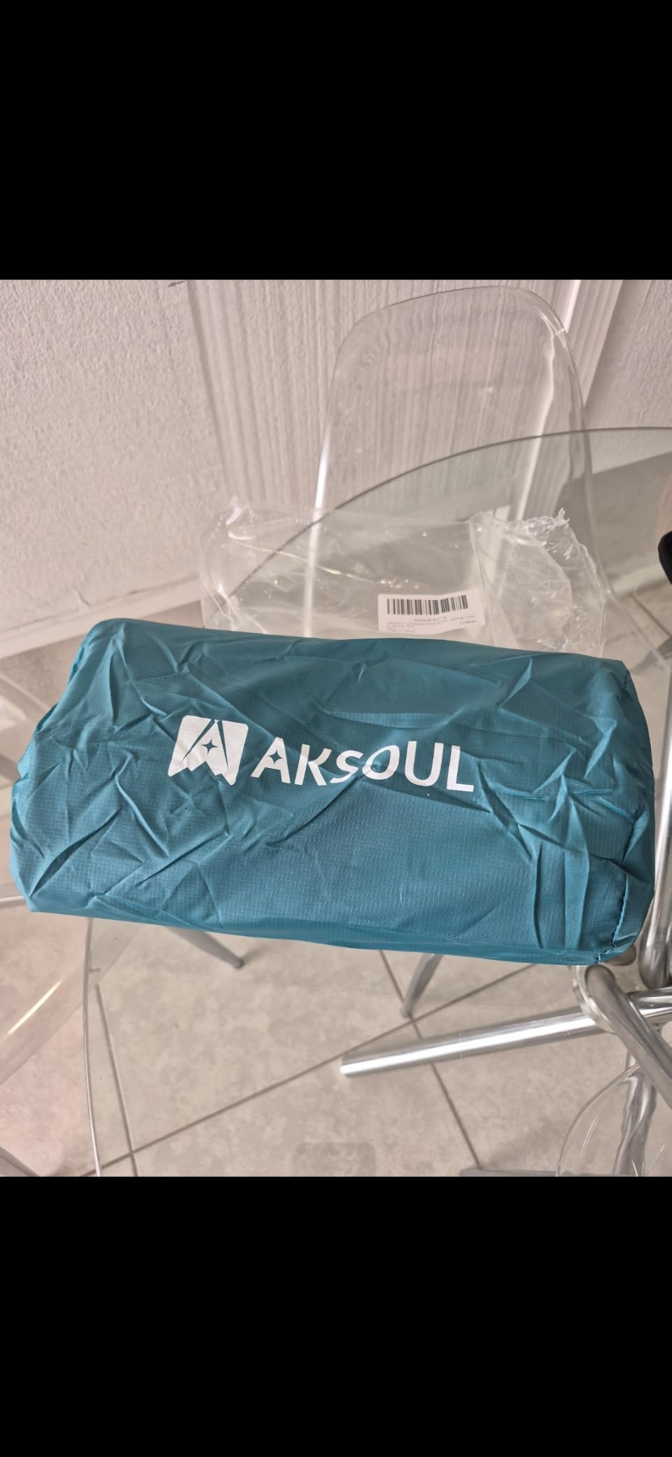 AKSOUL Camping Sleeping Pad with Pillow: Extra Thick 3.9 inch Ultralight Self Inflating Air Mat, Compact Lightweight Insulated Inflatable Sleep Mattress for Backpacking, Camp, Hiking, Tent customer photo 1