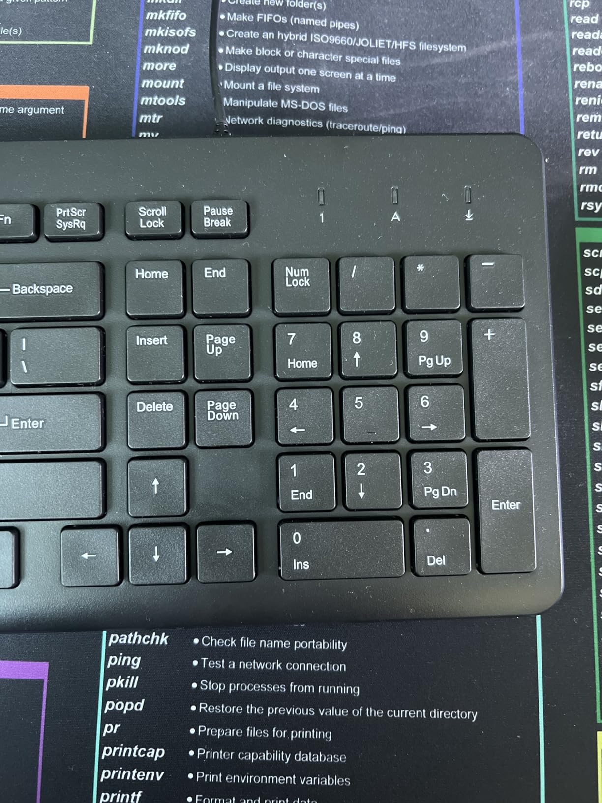 HP 150 Wired Keyboard - Full-Sized, Keyboard with Numeric Keypad - Silent-Touch Chiclet Keyboard - Ergonomic, Comfortable Design - USB Plug-and-Play Connectivity, LED Indicators (664R5AA, Black) customer photo 1