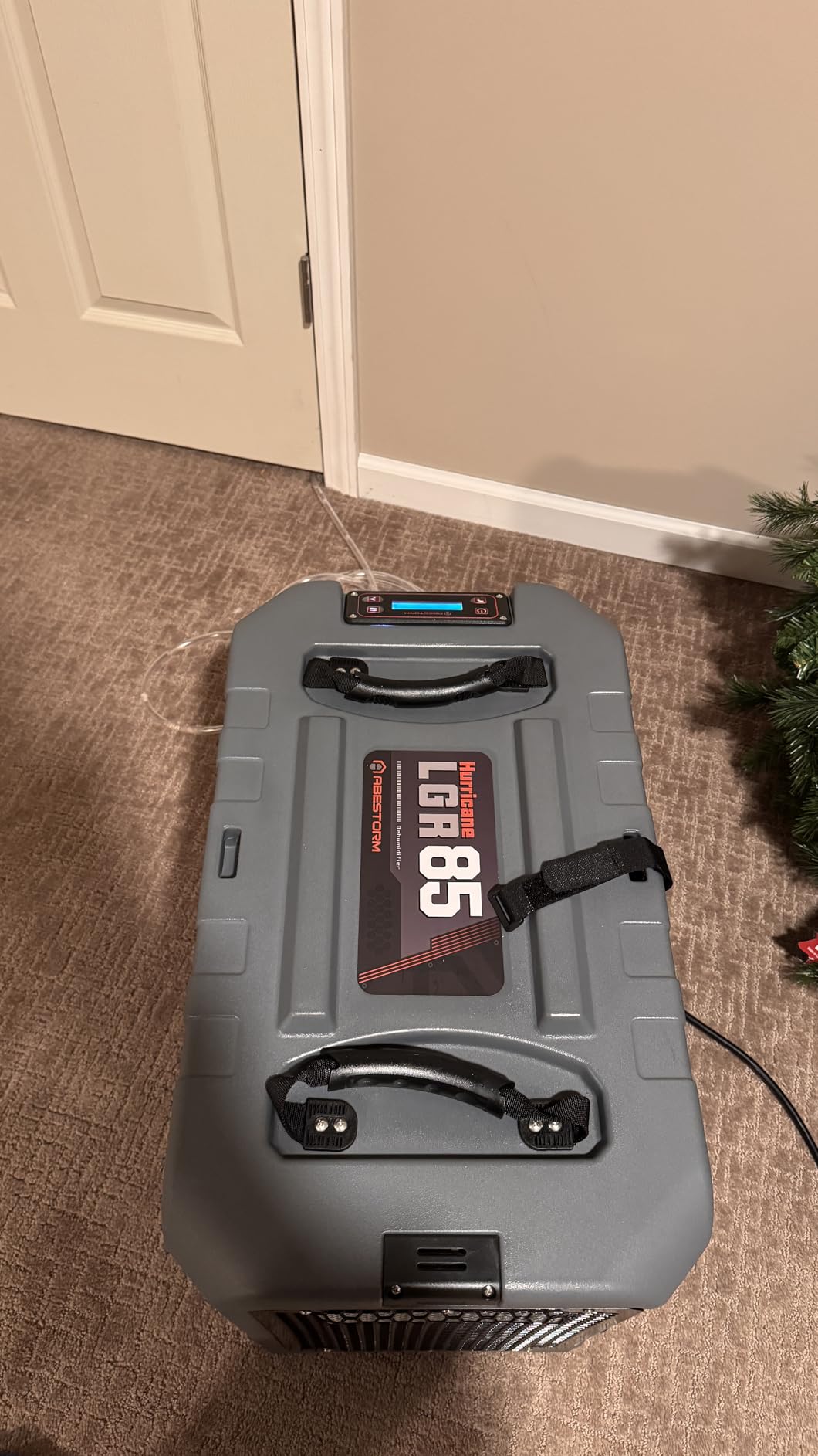 LGR85 180 Pints Commercial Dehumidifier with Pump for Basement & Warehouse | Powerful LGR dehumidification with a built-in pump, auto defrost, memory restart, a 5-year limited warranty for reliable use customer photo 2