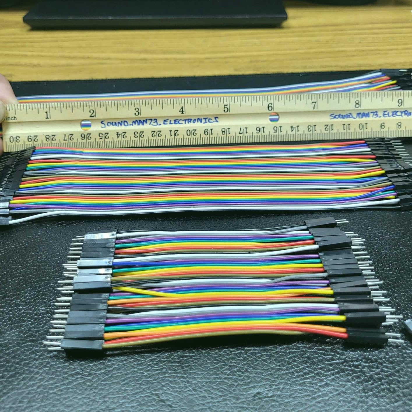 Aypzuke 10cm+20cm 240pcs Breadboard Jumper Wires Cable Kit, Male to Female, Female to Male, Compatible for Arduino and Raspberry Pi customer photo 2
