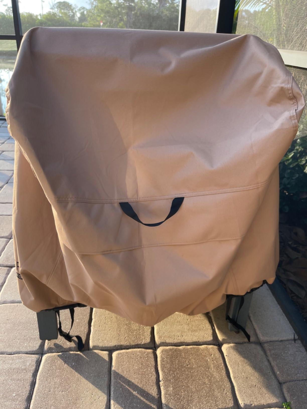 ULTCOVER Outdoor Chaise Lounge Cover 2 Pack, 80L x 28W x 30H in customer photo 2