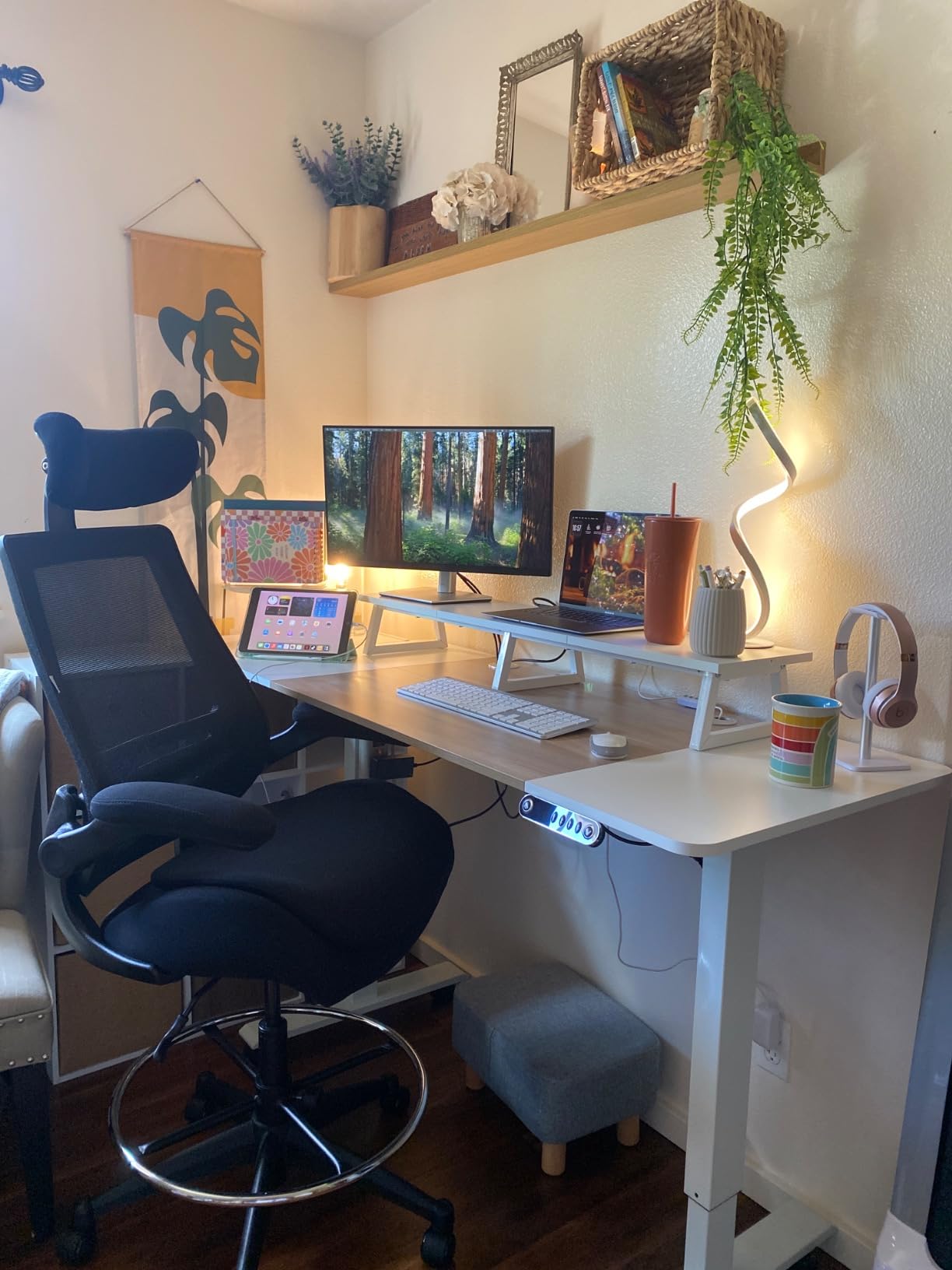 BOLISS Drafting Tall Office Chair 400lbs High Back Standing Desk Chair customer photo 2