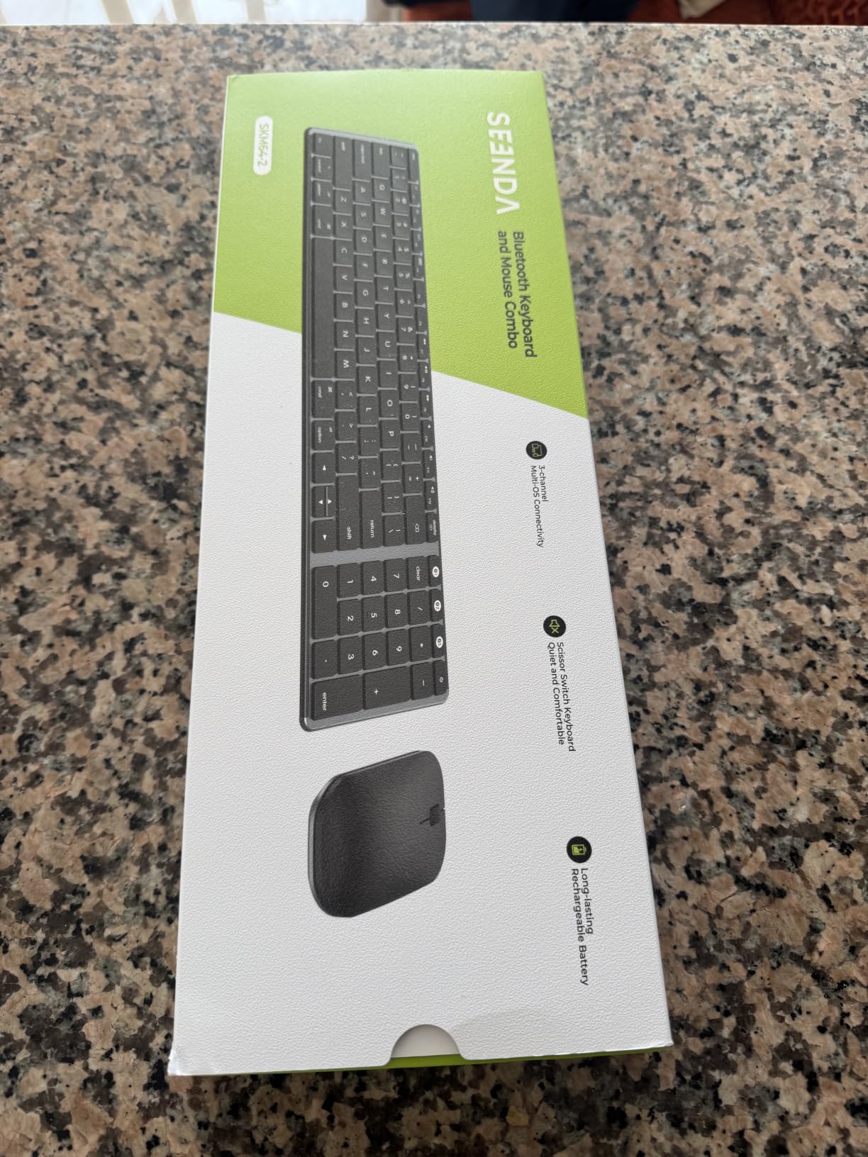 seenda SKM64-2 Bluetooth Keyboard and Mouse Combo for Mac, MacBook and iPad customer photo 1