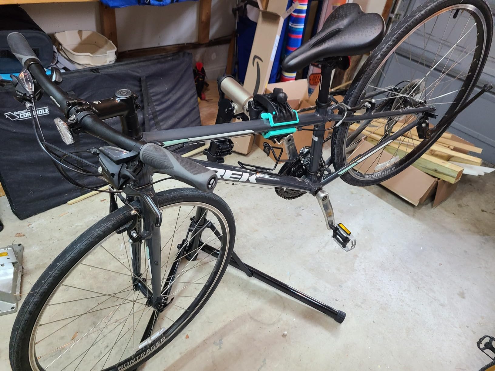 cyclists Bike Repair Stand(Max Load 110lbs)- Bike Stand for Workstand customer photo 2