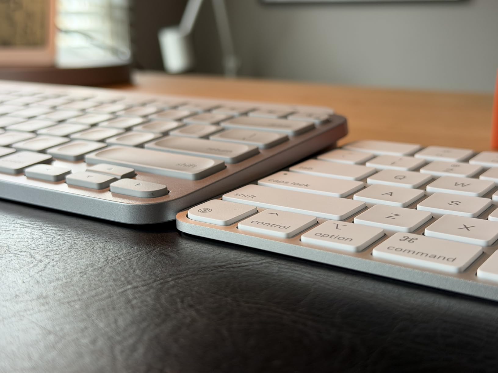 Logitech MX Keys S Mac Wireless Keyboard Fluid Precise Laptop - Pale Grey customer photo 1