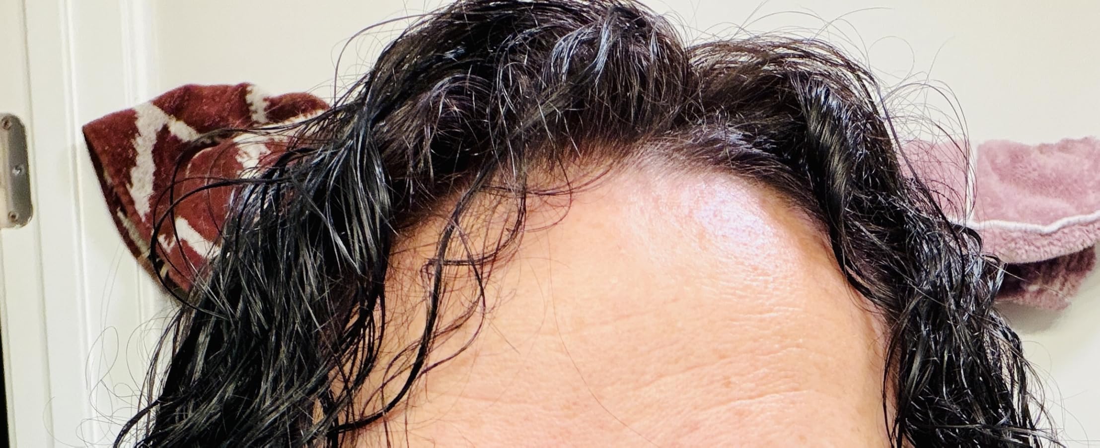 Bablabear Black Hair Dye Shampoo for Gray Hair,Hair Color Shampoo for Women and Men, Grey Coverage. customer photo 2