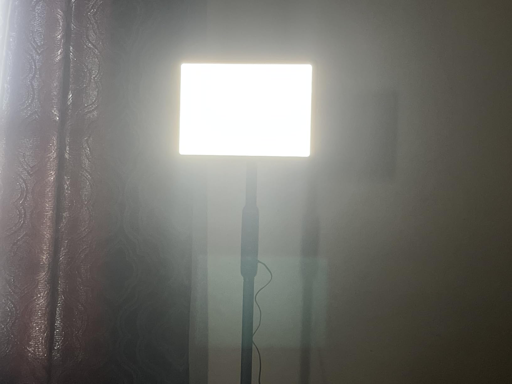 LASTAR Light Therapy Lamp, 12000LUX Therapy Light UV-Free &Full Spectrum | Sun Lamp,Remote Control/4 Color Temperature/5 Brightness/4 Timer/3 Height Floor Sunlight Therapy Lamp customer photo 2