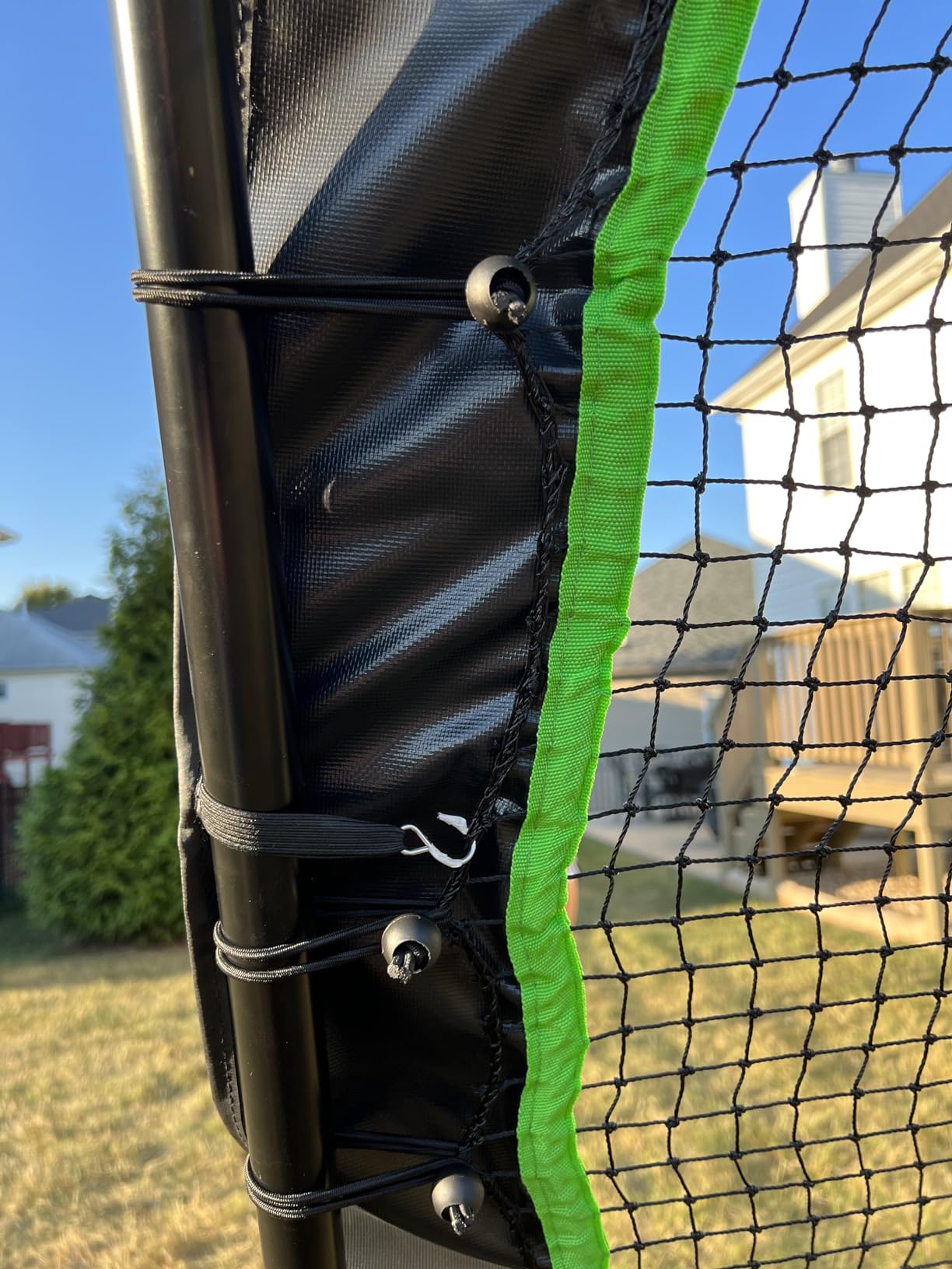 Lacrosse Rebounder for Backyard Lacrosse Bounce Back Net for Lax Practice customer photo 2